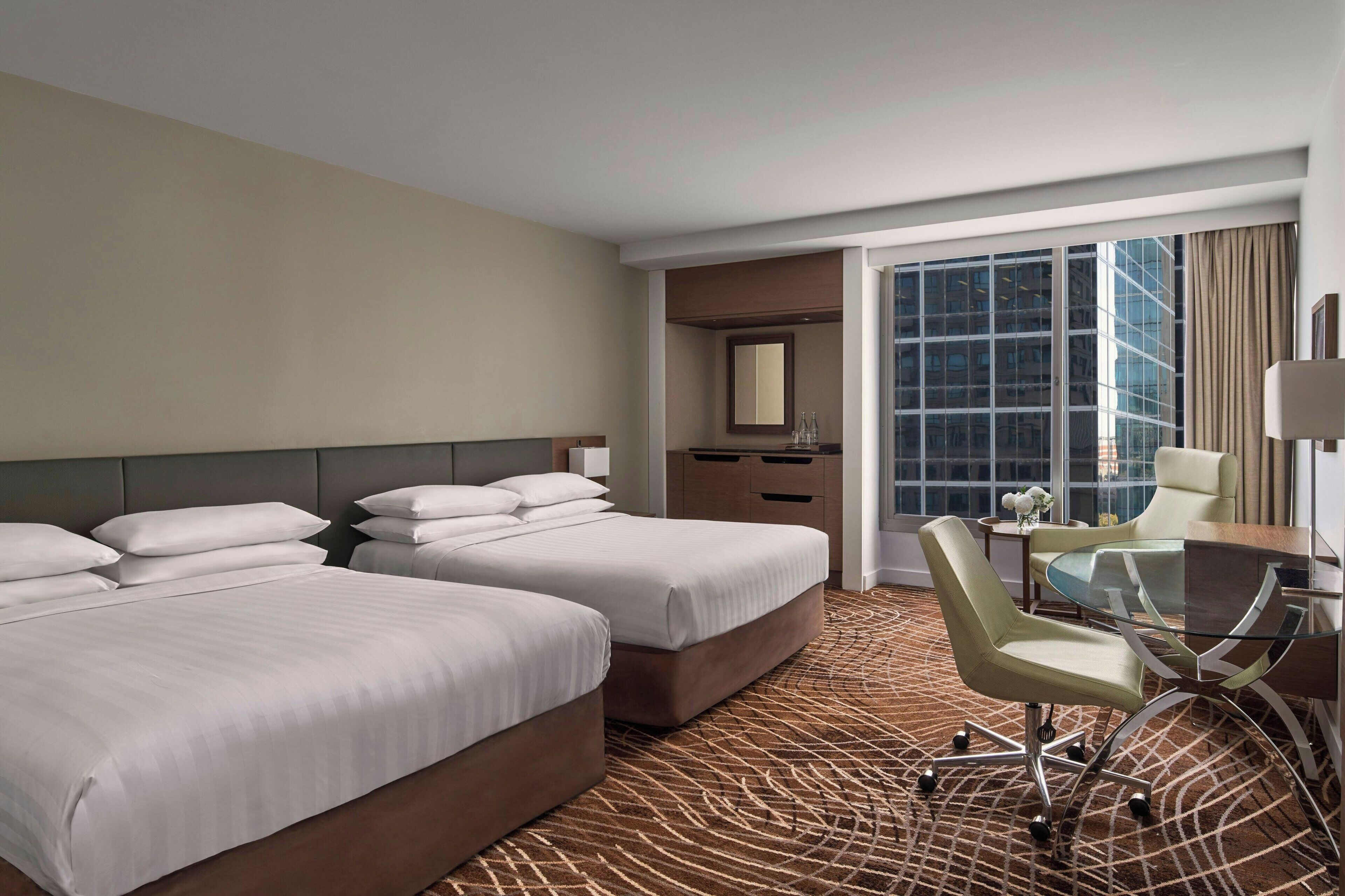 Executive Room, 2 Double Beds, Executive Level (M Club Lounge Access)
