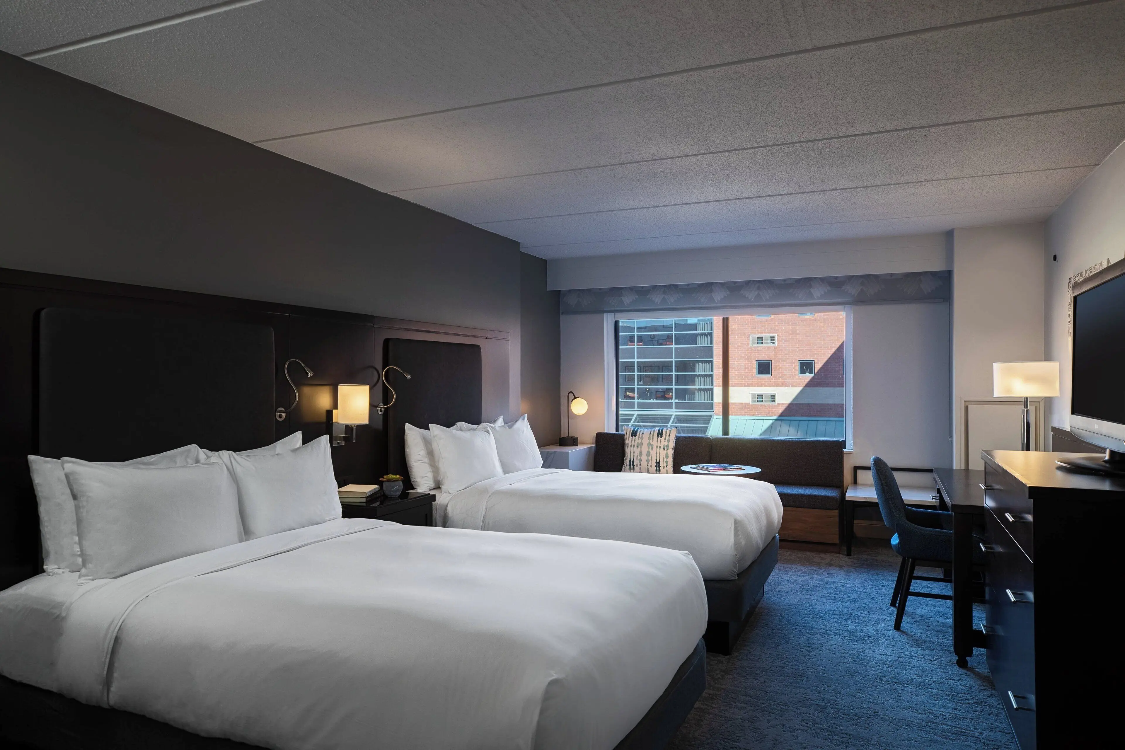 Room, 2 Double Beds (Mobility/Hearing Access, Roll-In Shwr) Room, 2 Double Beds (Mobility/Hearing Access, Roll-In Shwr)