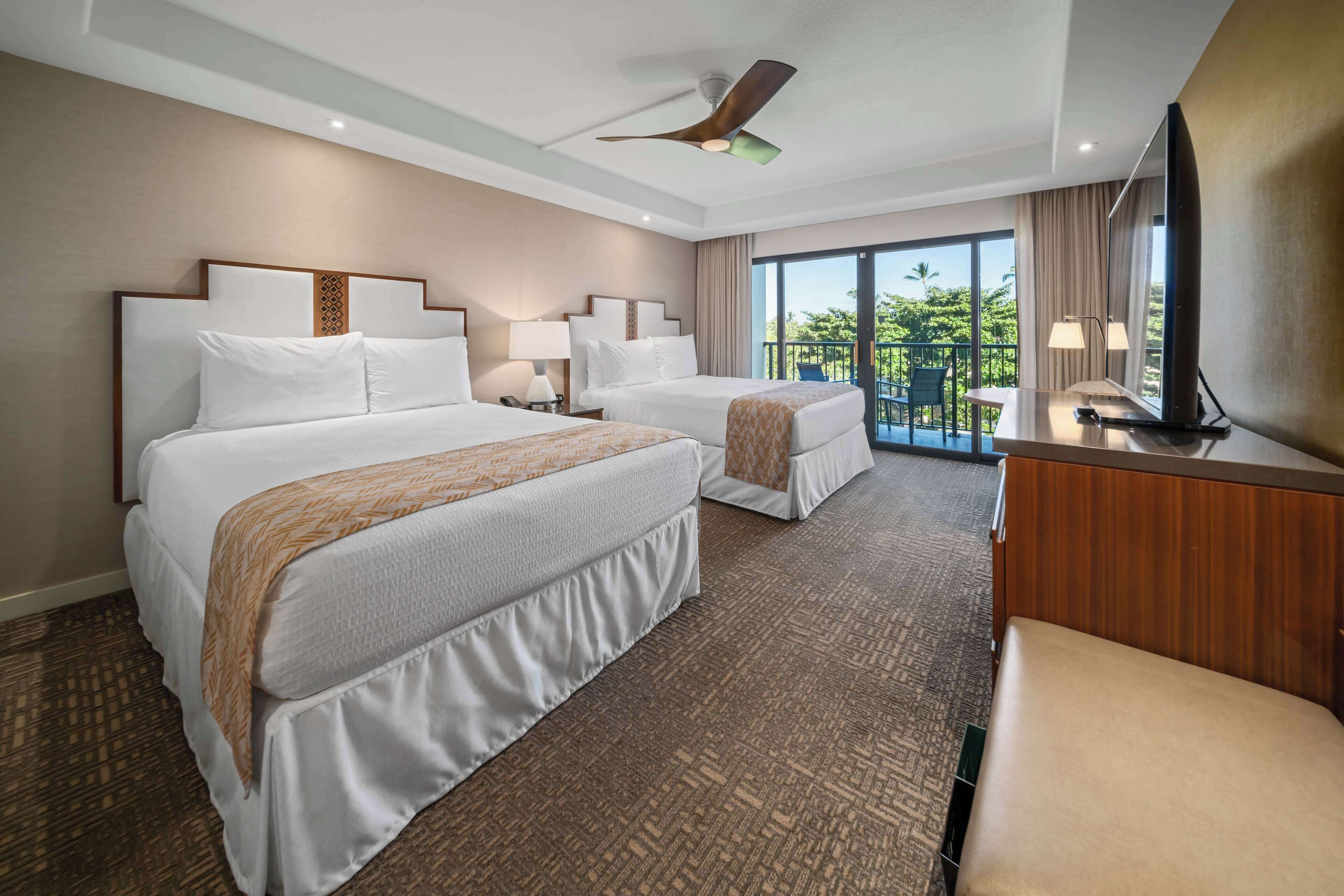Premium Room, 2 Queen Beds, Accessible, Partial Ocean View