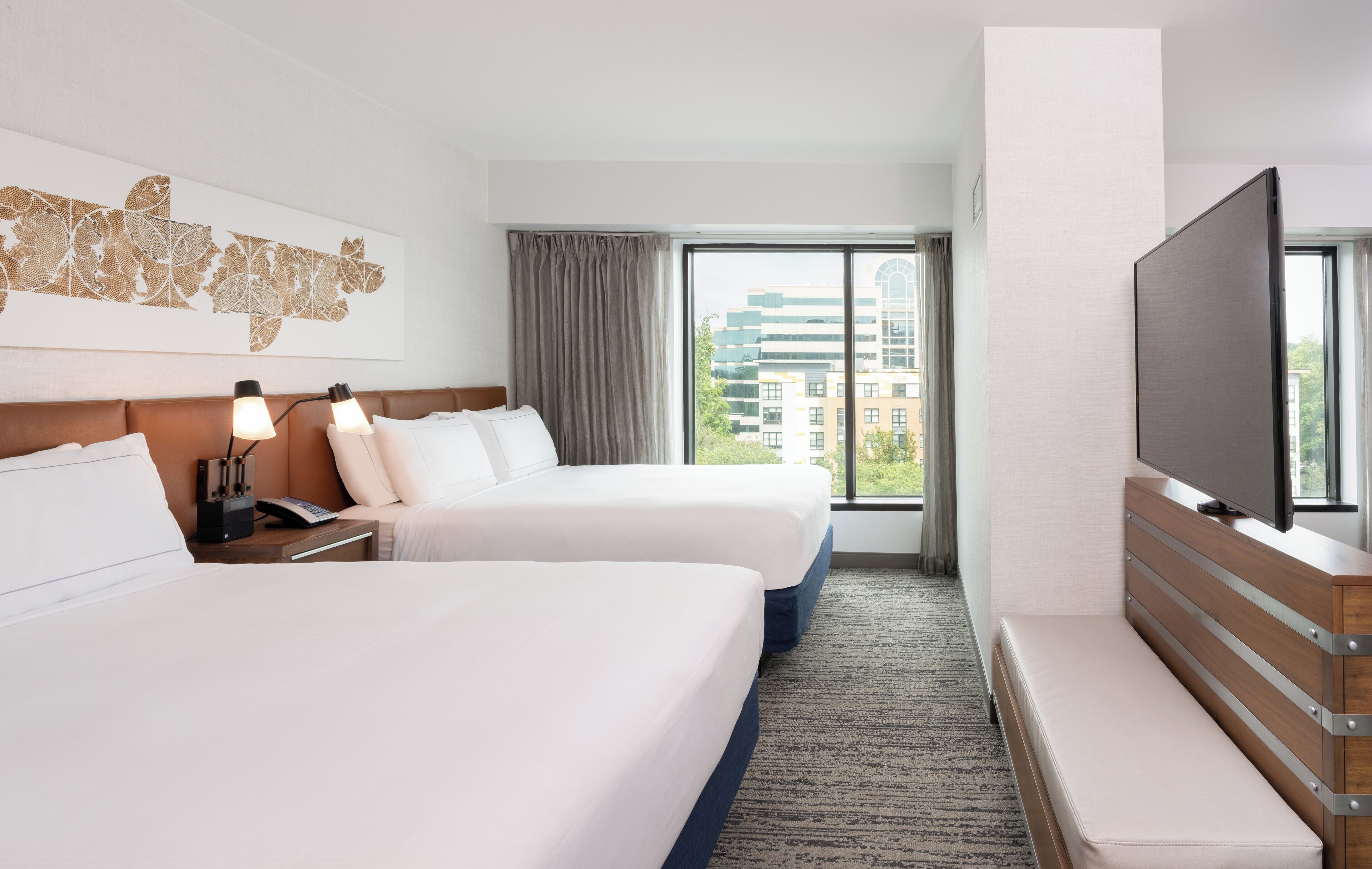 Room, 2 Double Beds, Kitchenette