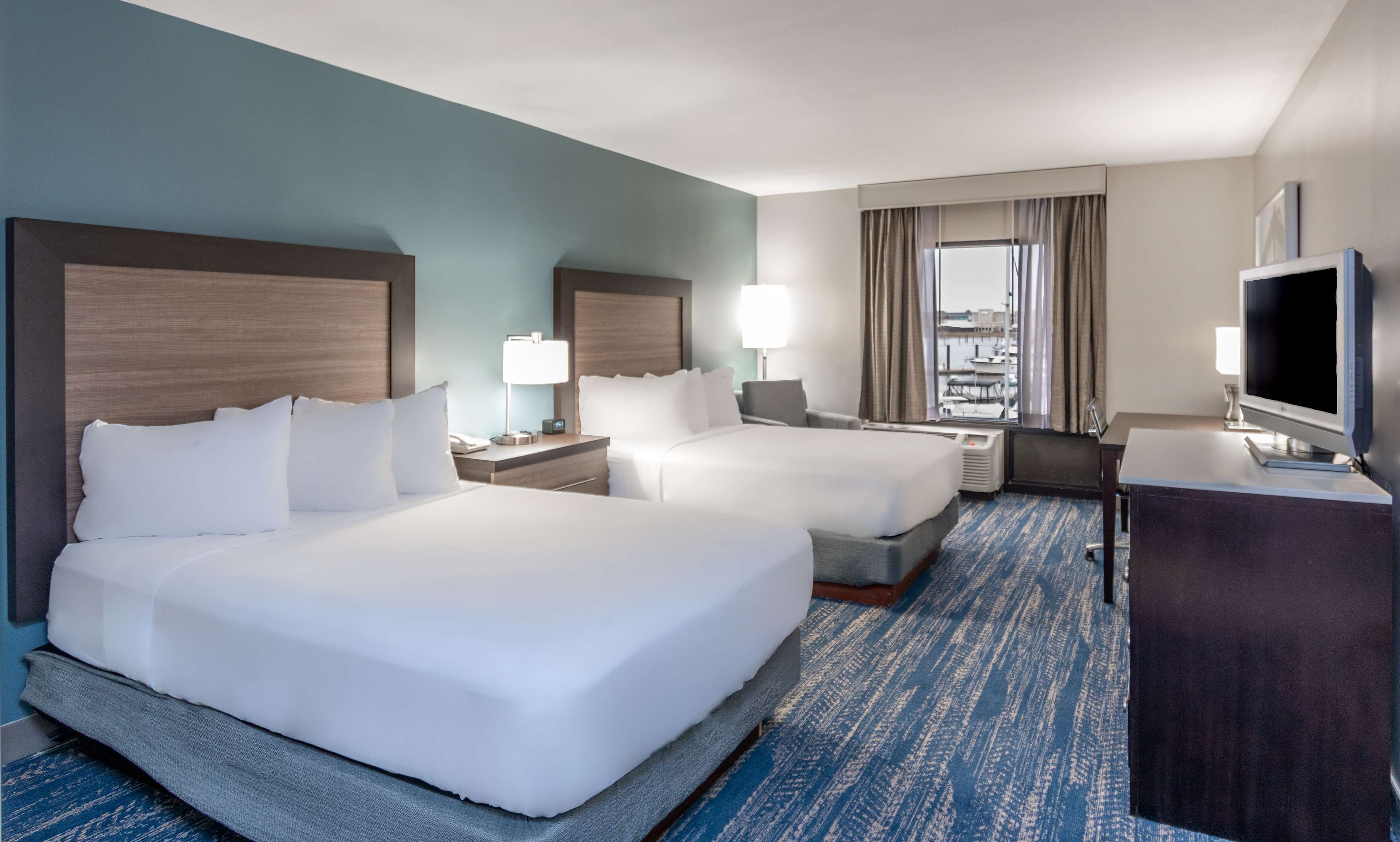 Two Double Beds River View