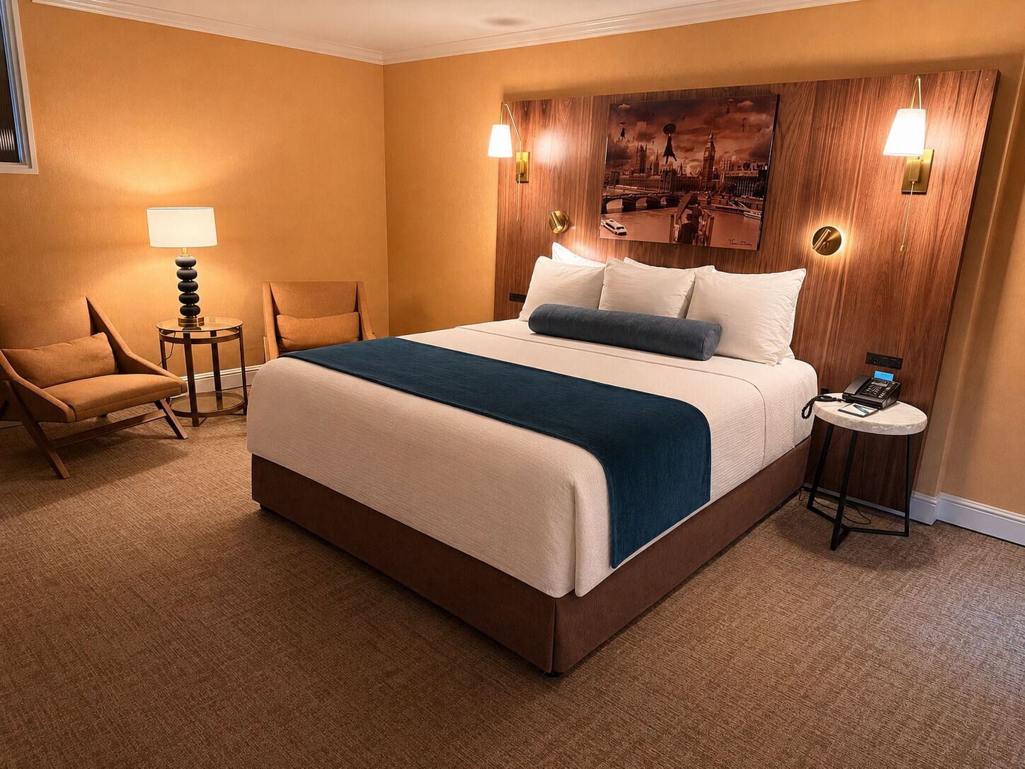 Deluxe Room, 1 King Bed, Balcony
