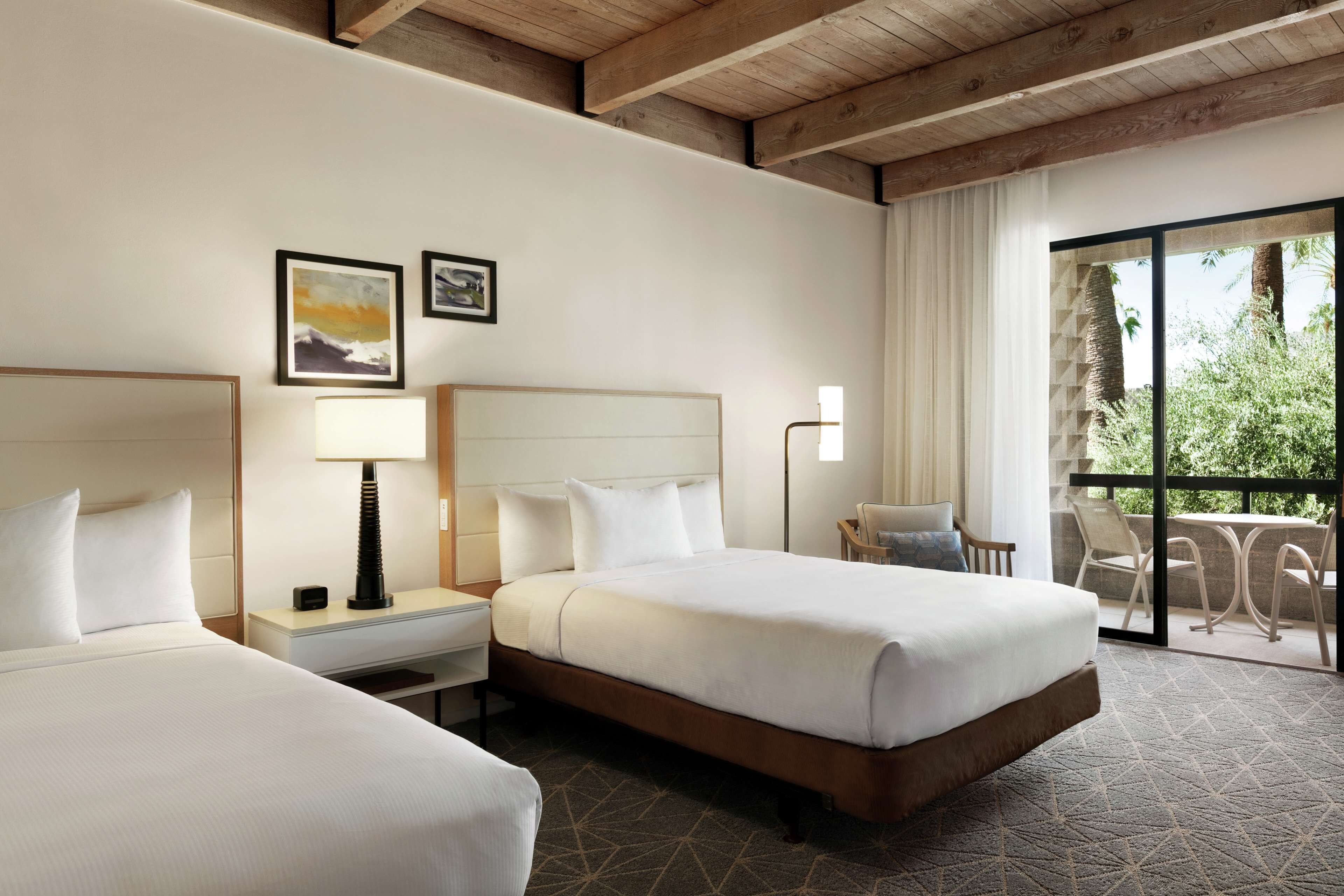 Room, 2 Queen Beds, Patio (Roll-In Shower)