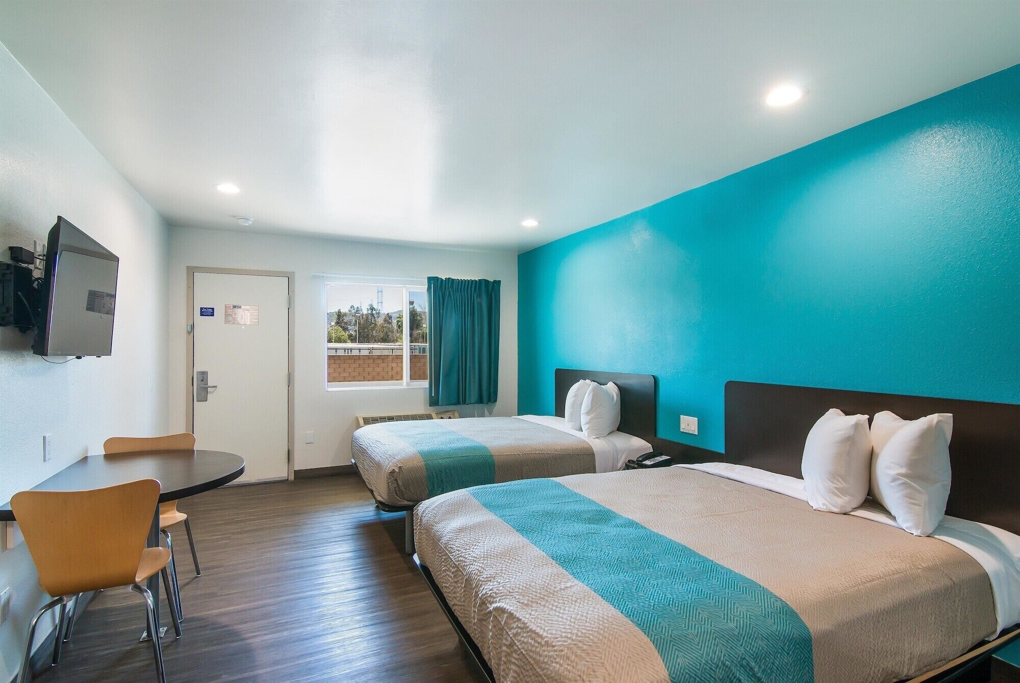 Deluxe Room, 2 Queen Beds, Smoking, Refrigerator & Microwave