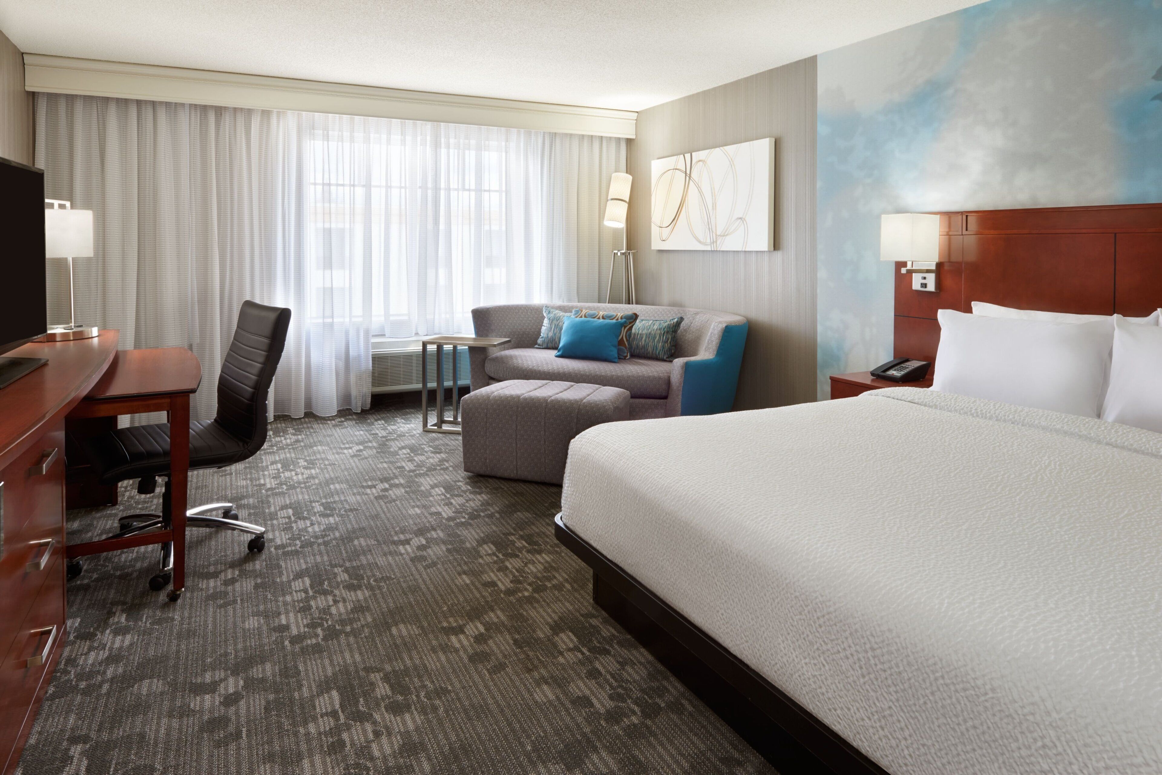 Room, 1 King Bed with Sofa bed, Accessible Bathtub (Transfer Shower)