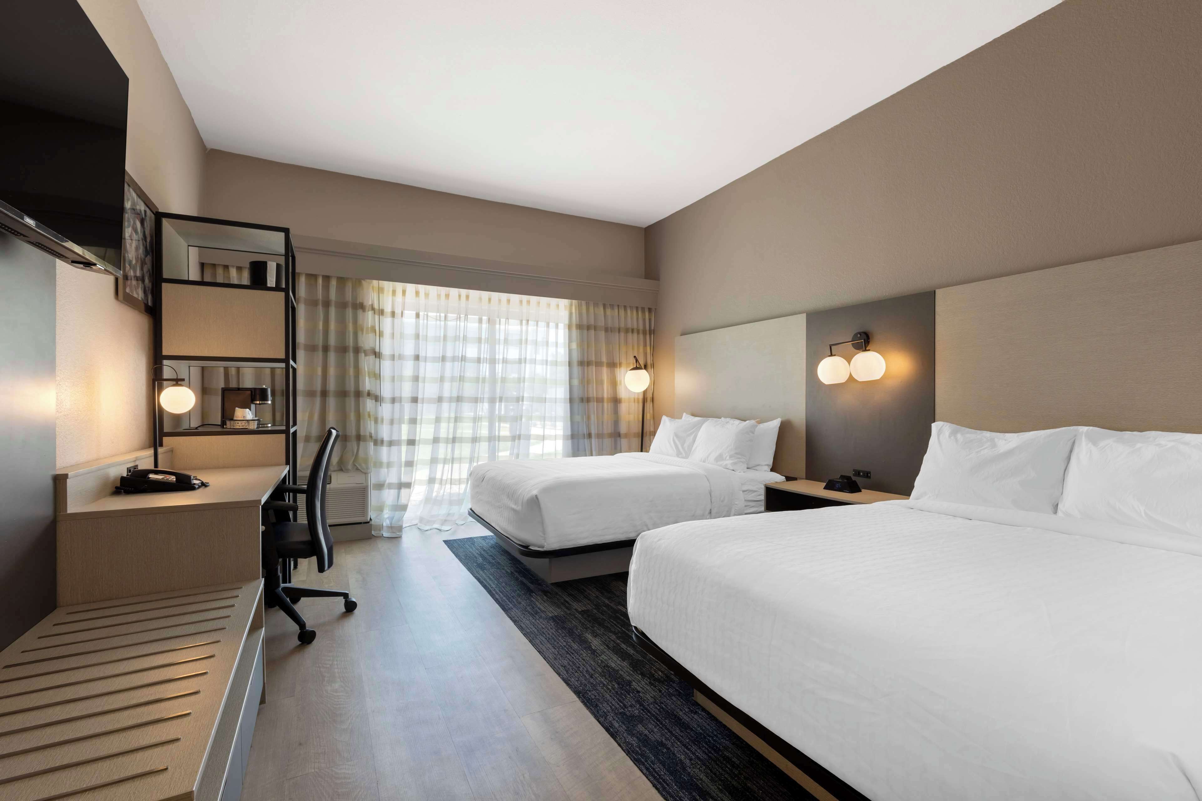 Standard Room, 2 Queen Beds, Accessible, Refrigerator & Microwave