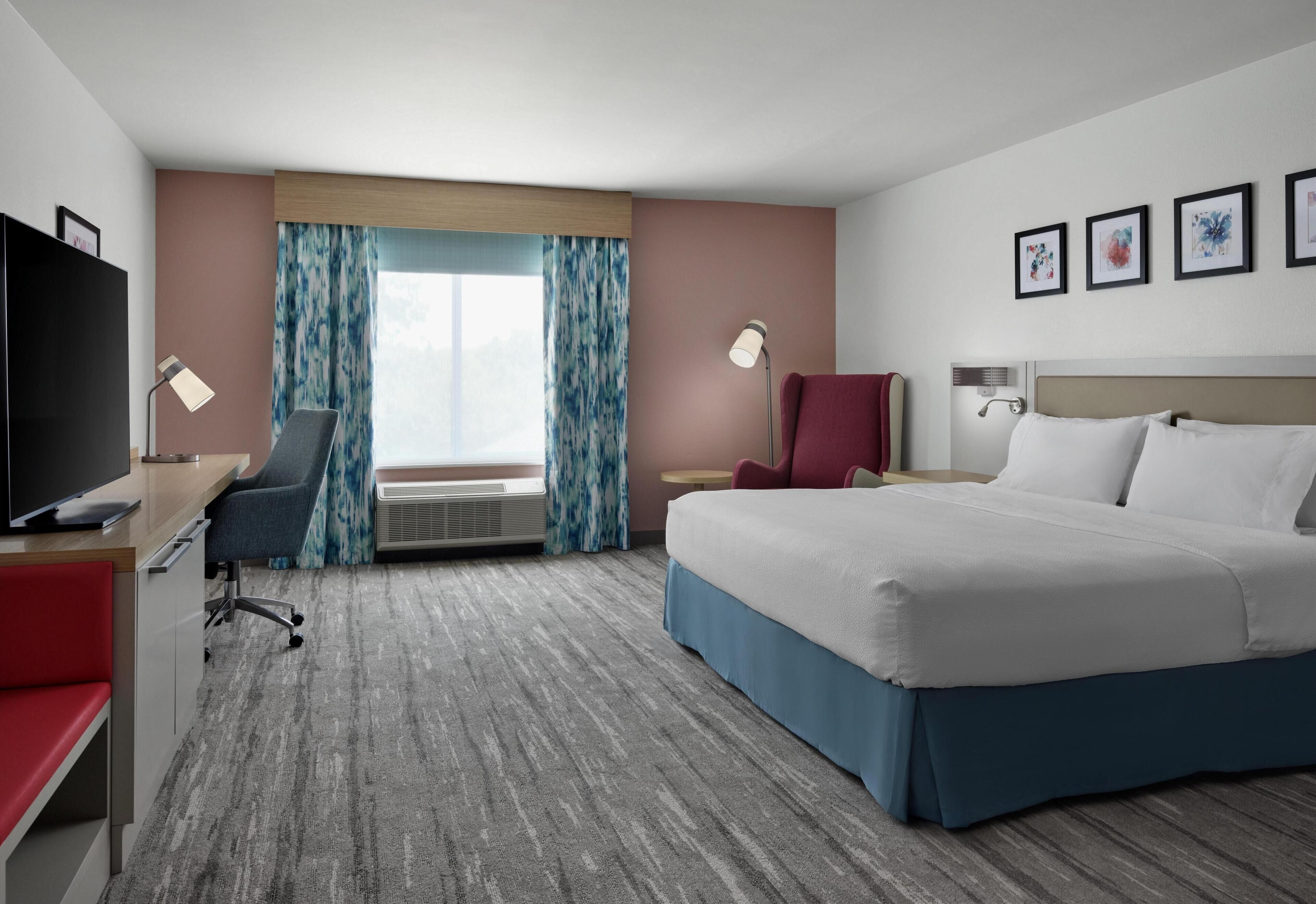 1 KING BED