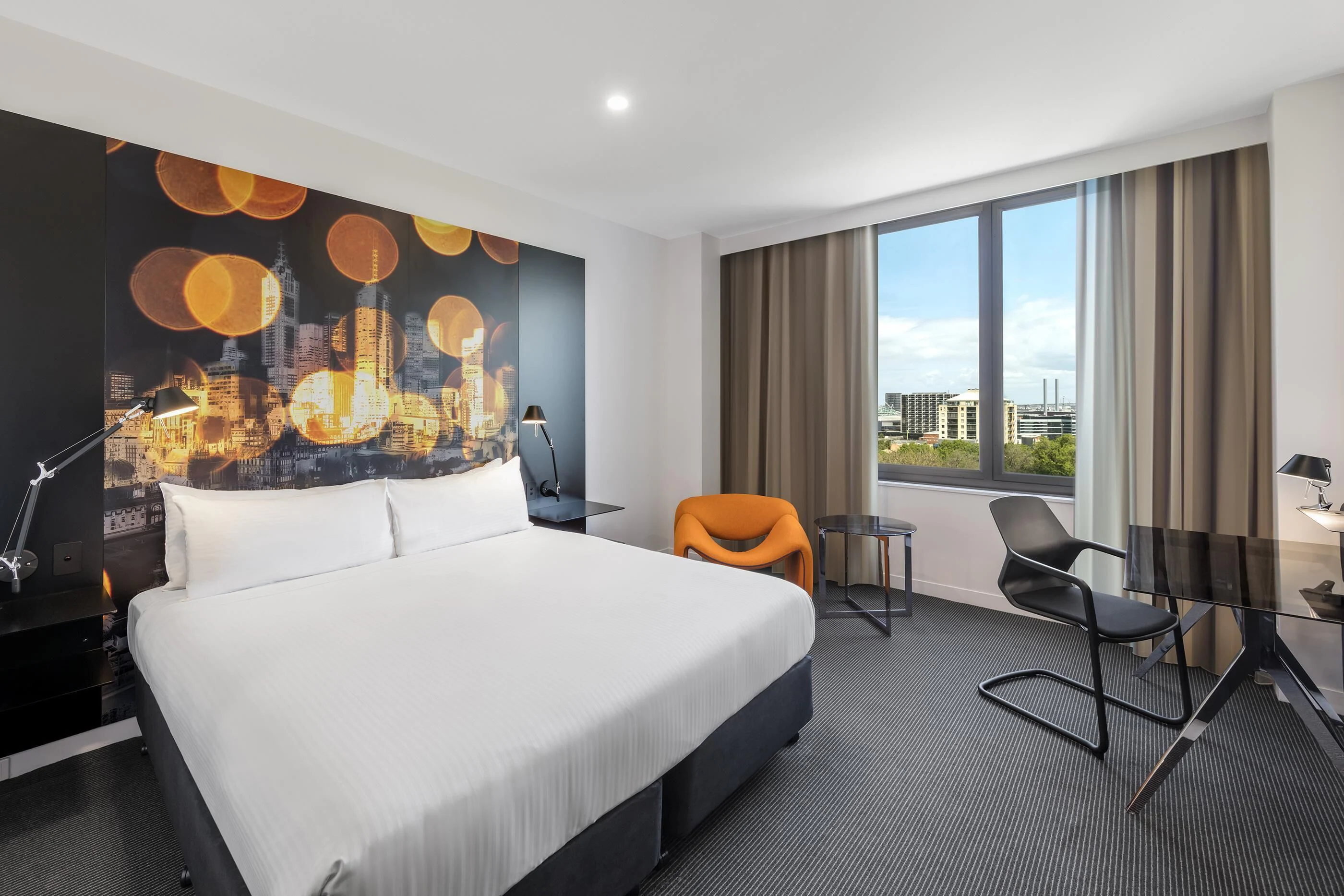 Deluxe Room, 1 King Bed, Park View