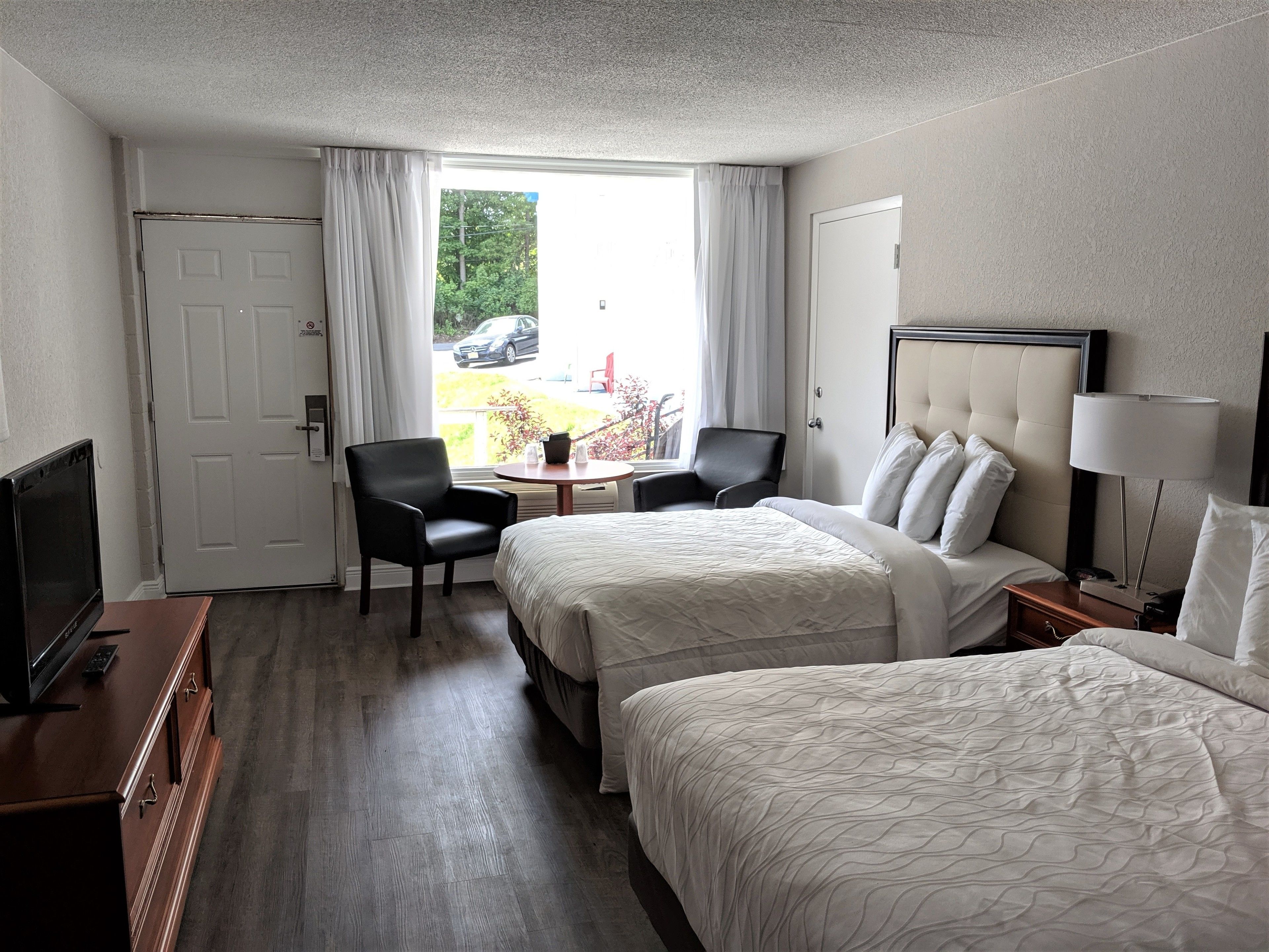 Room, 2 Double Beds, Courtyard Area