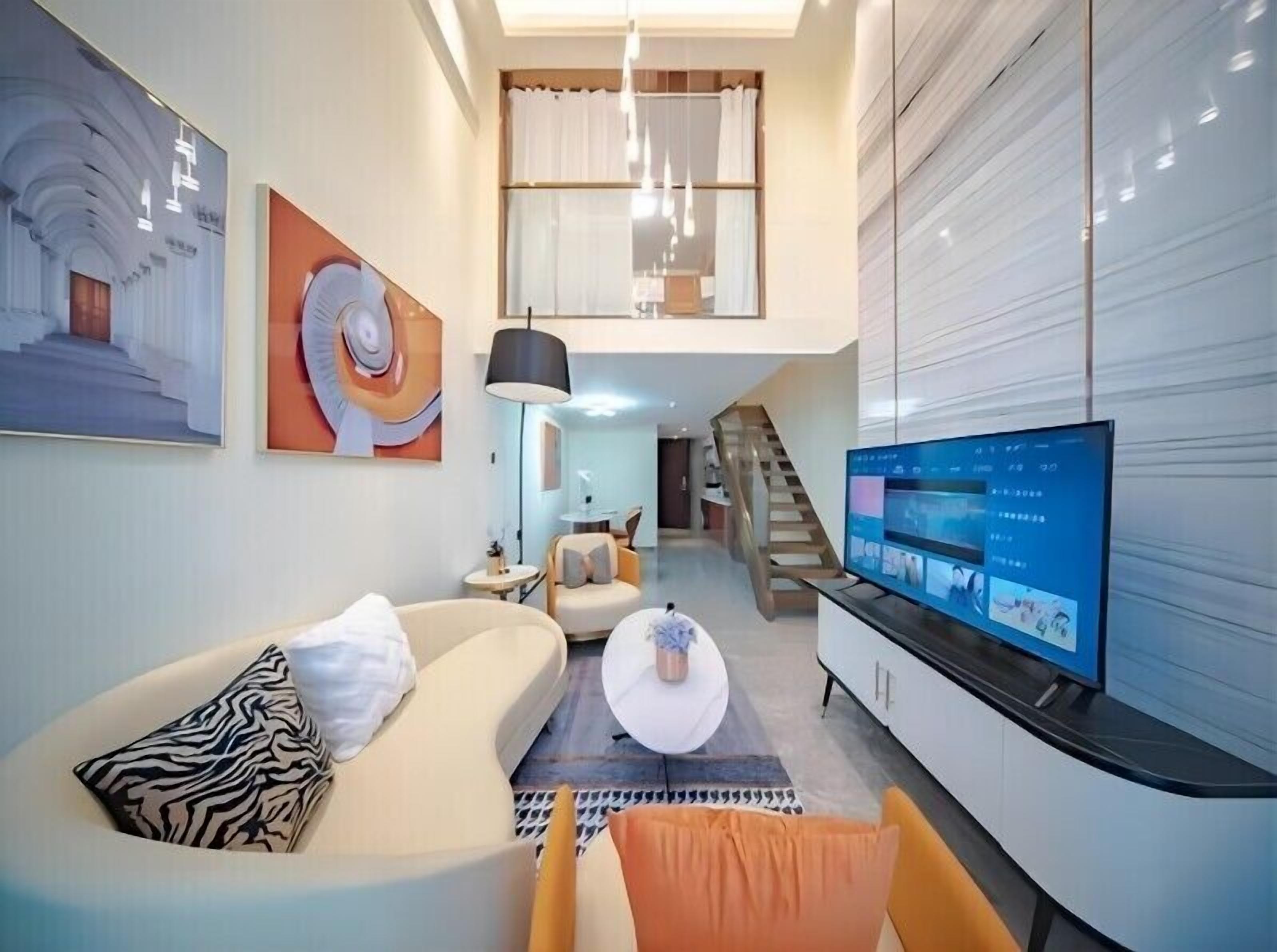 Luxury Loft, 1 Bedroom, Kitchen