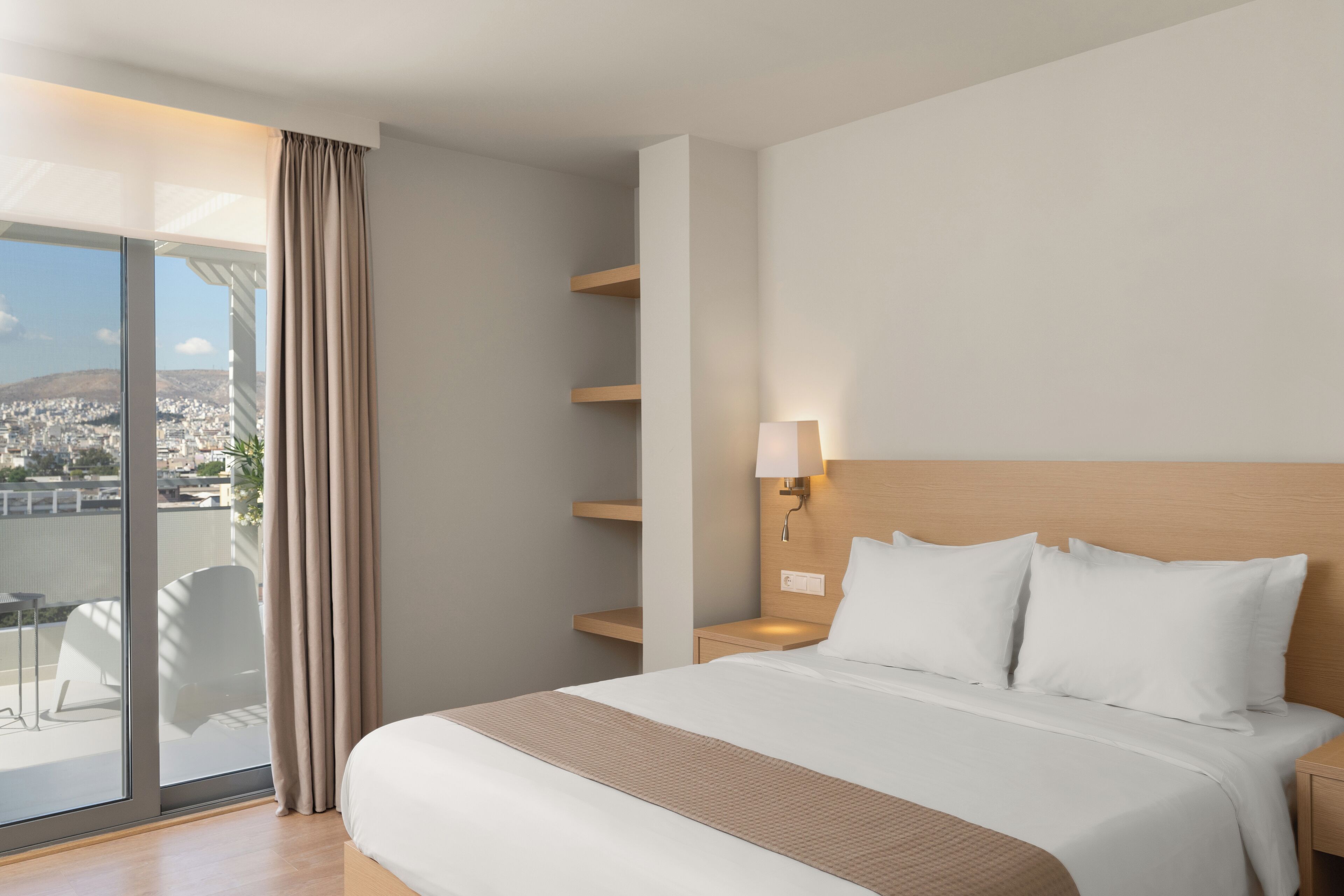 Deluxe Double Room, Terrace, Harbor View