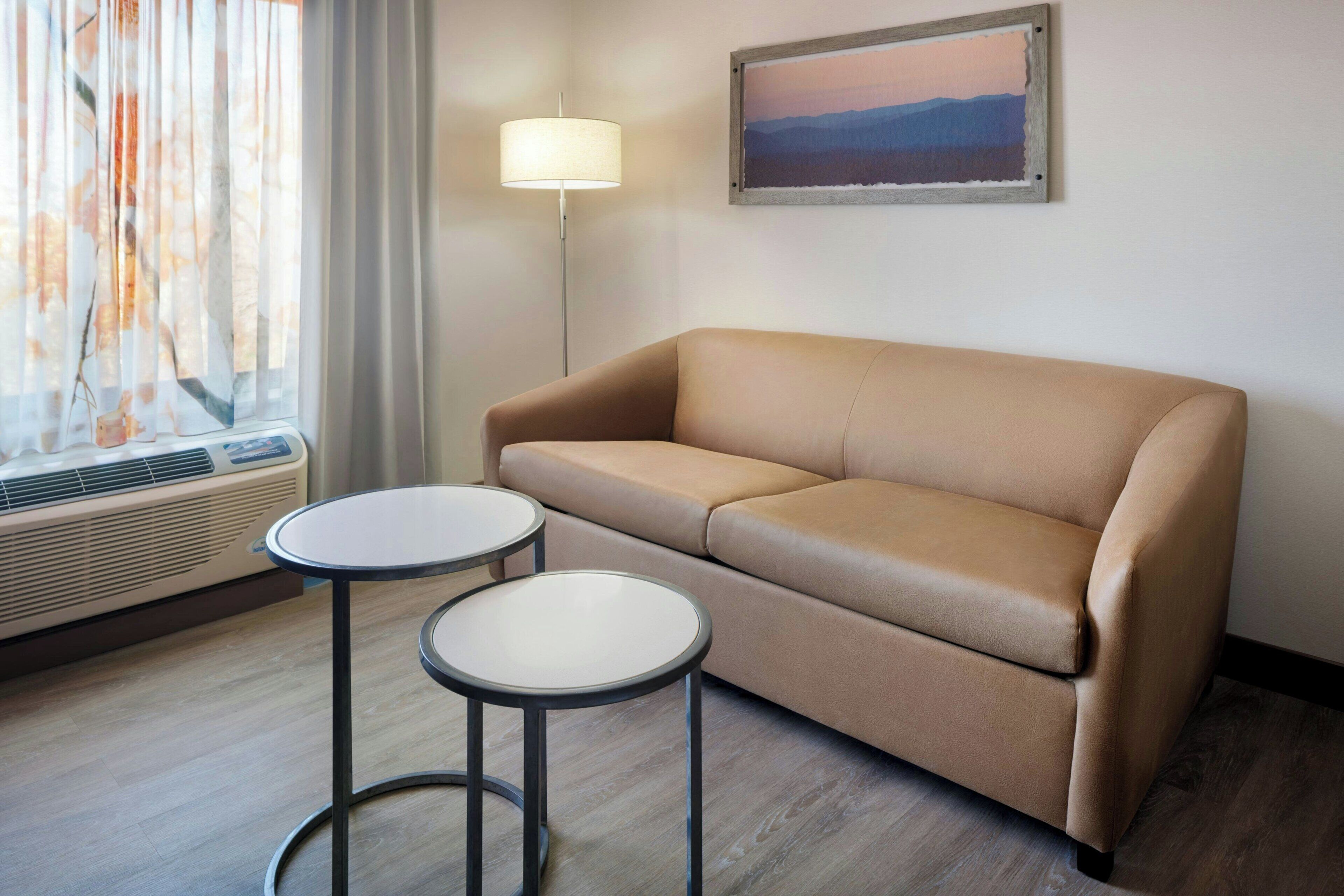 Suite, 1 King Bed with Sofa bed, Hearing Accessible