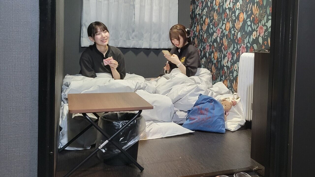Economy Japanese-Style Twin Room with Shared Bathroom, Smoking