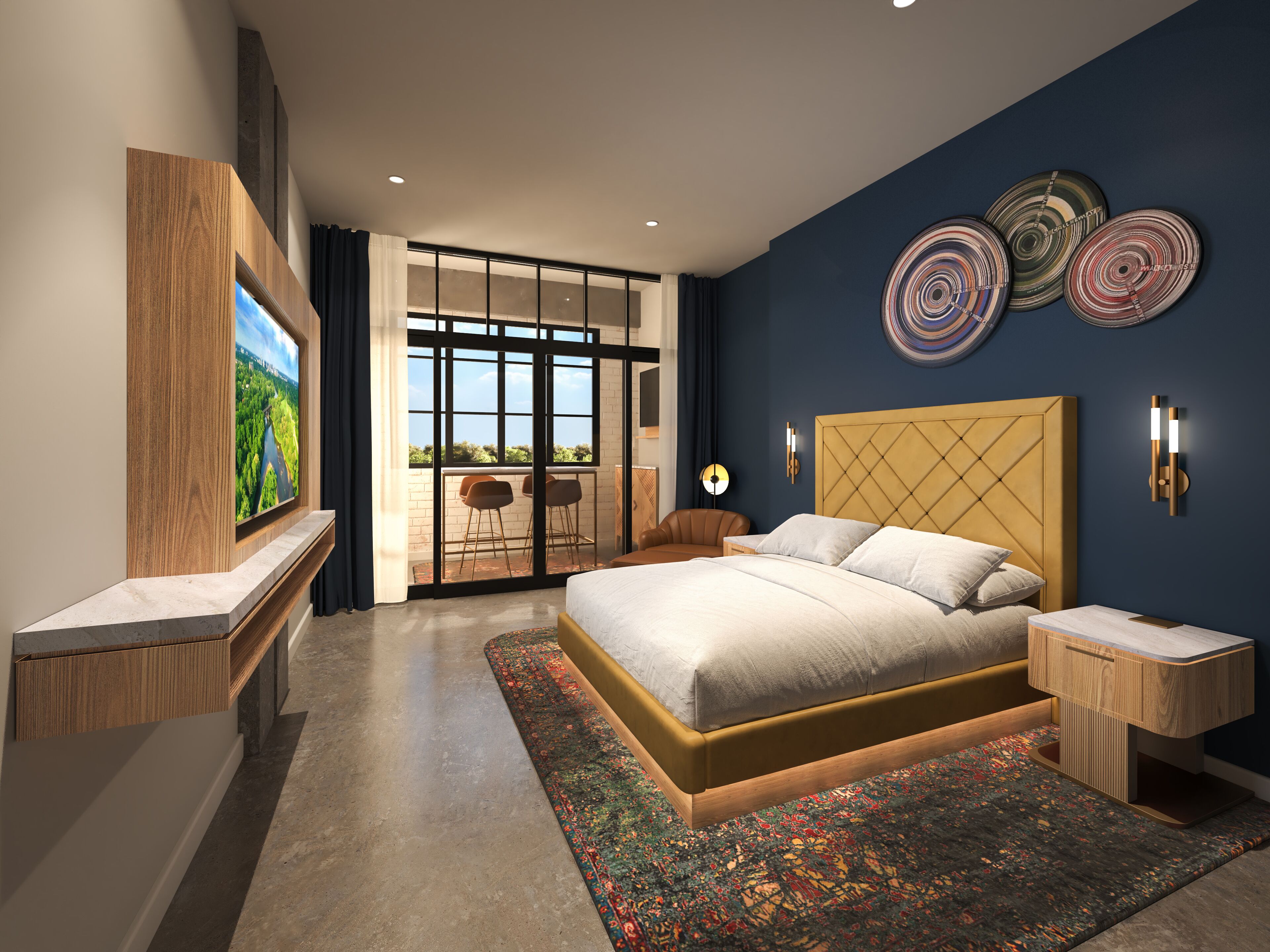 Suite, 1 King Bed, Terrace (Gold)