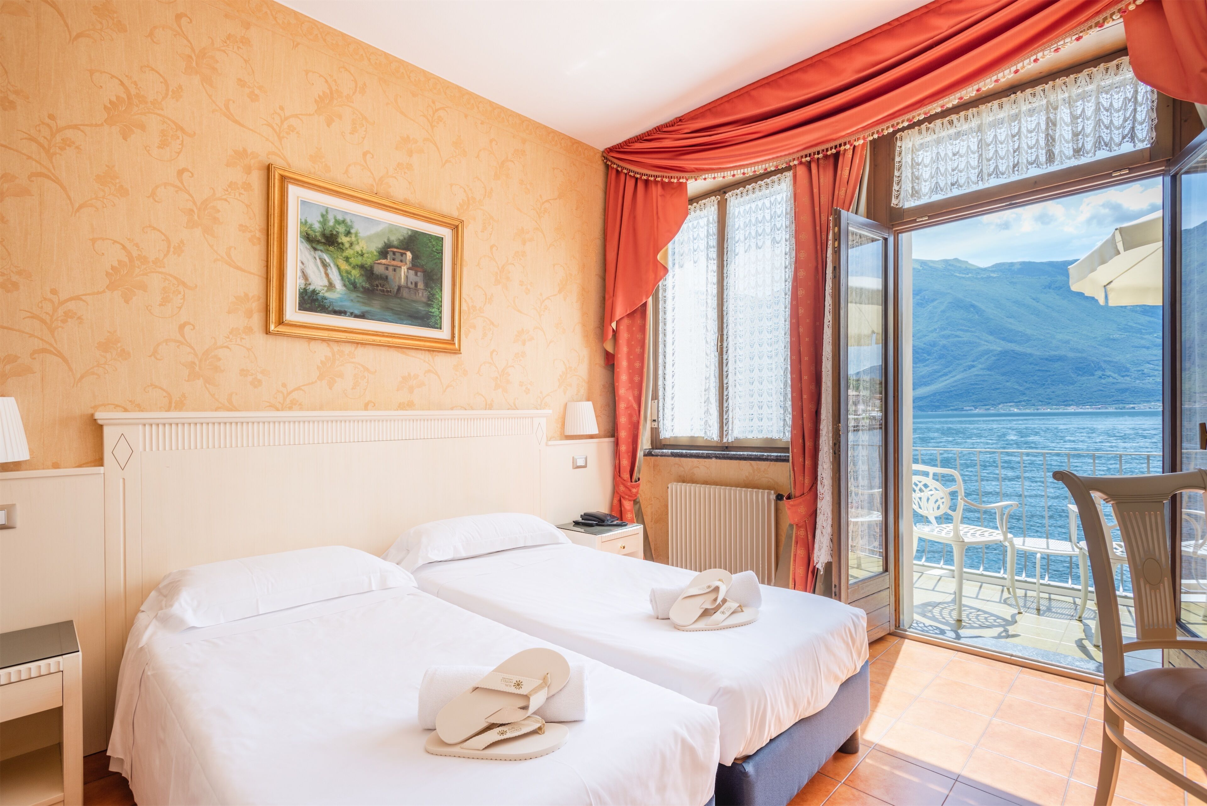 Double or Twin Room, Balcony, Lake View