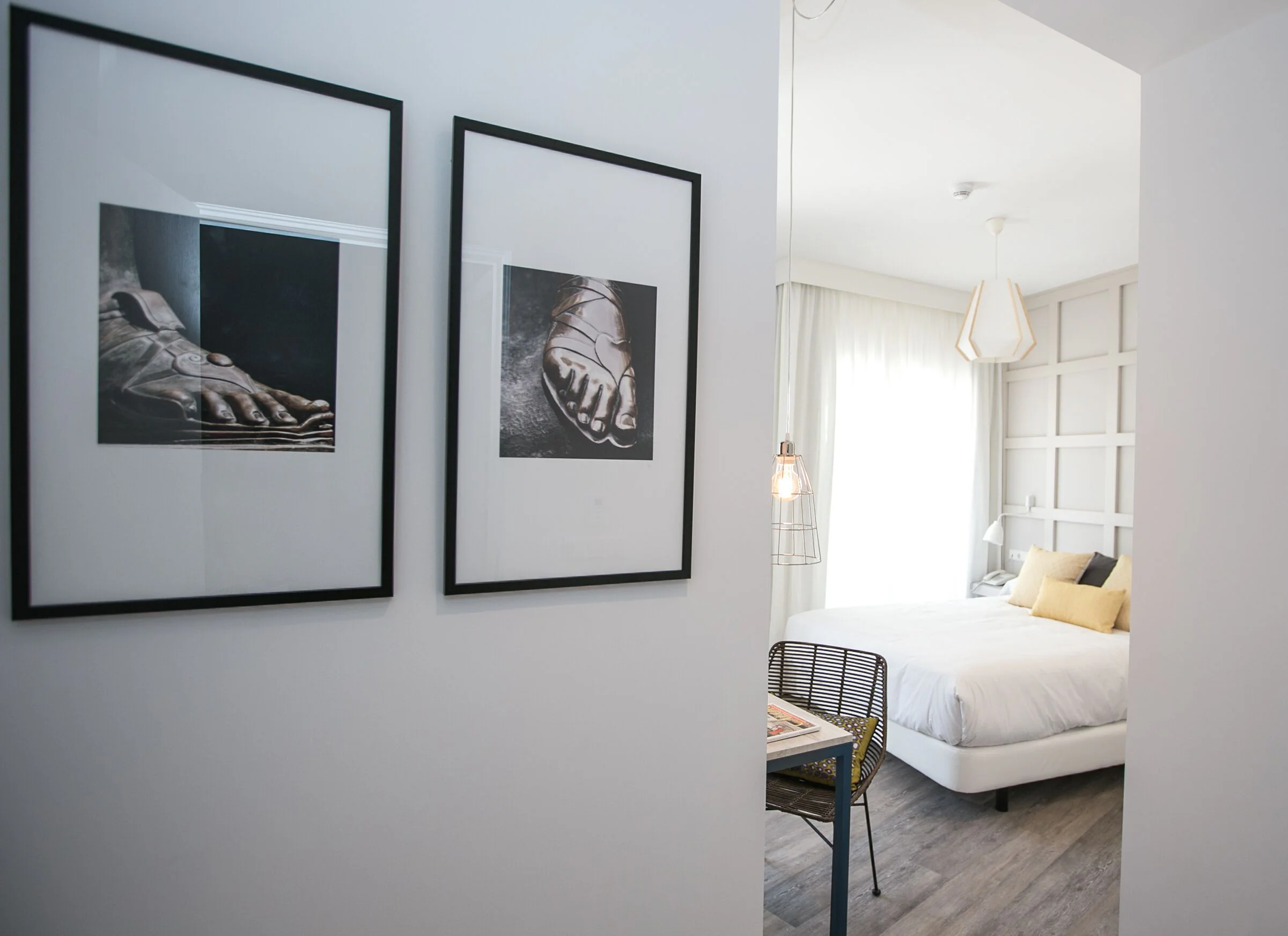 Double Room with Alcazaba views (1 double bed or 2 single beds)