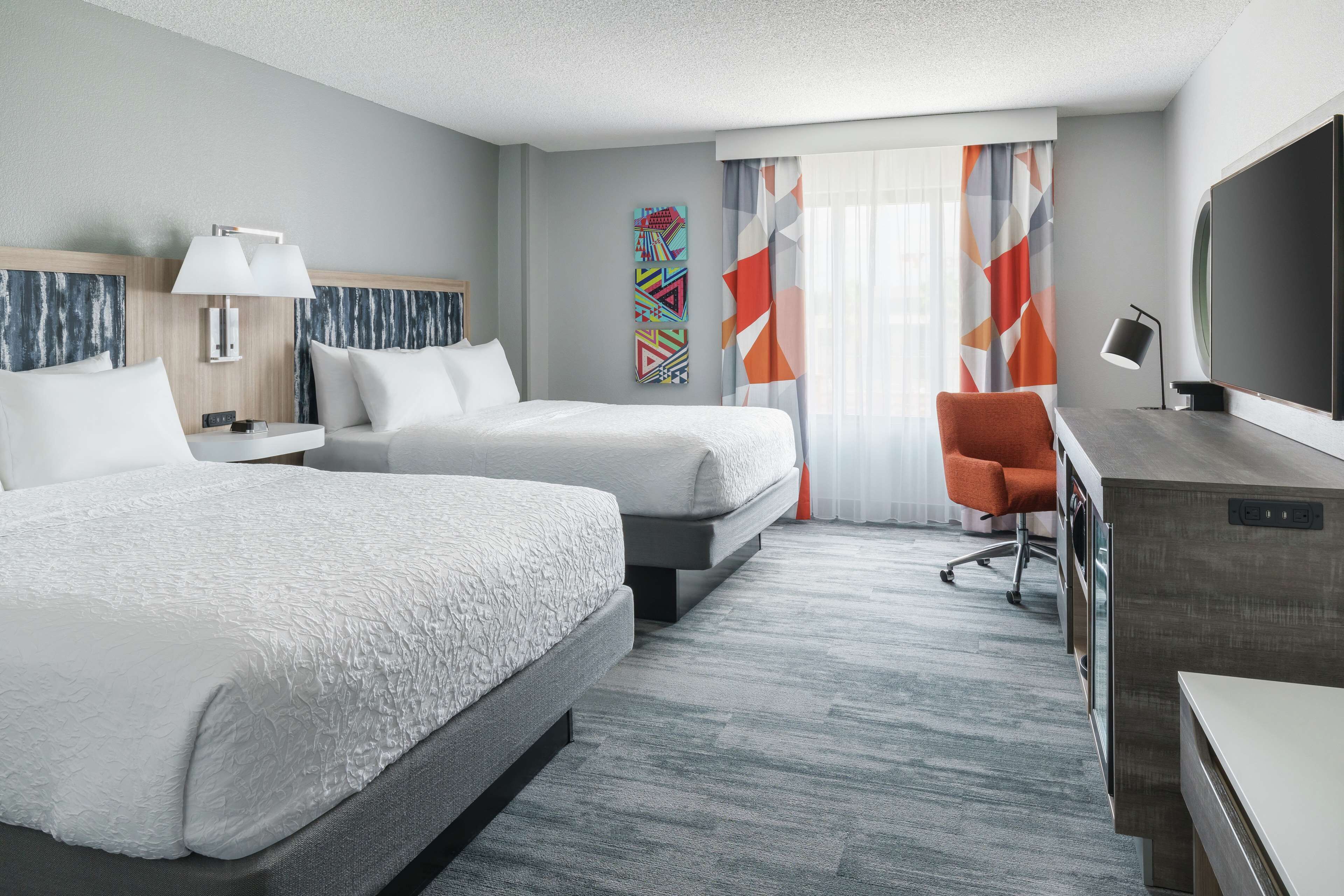 Standard Room, 2 Queen Beds, Non Smoking, Refrigerator & Microwave
