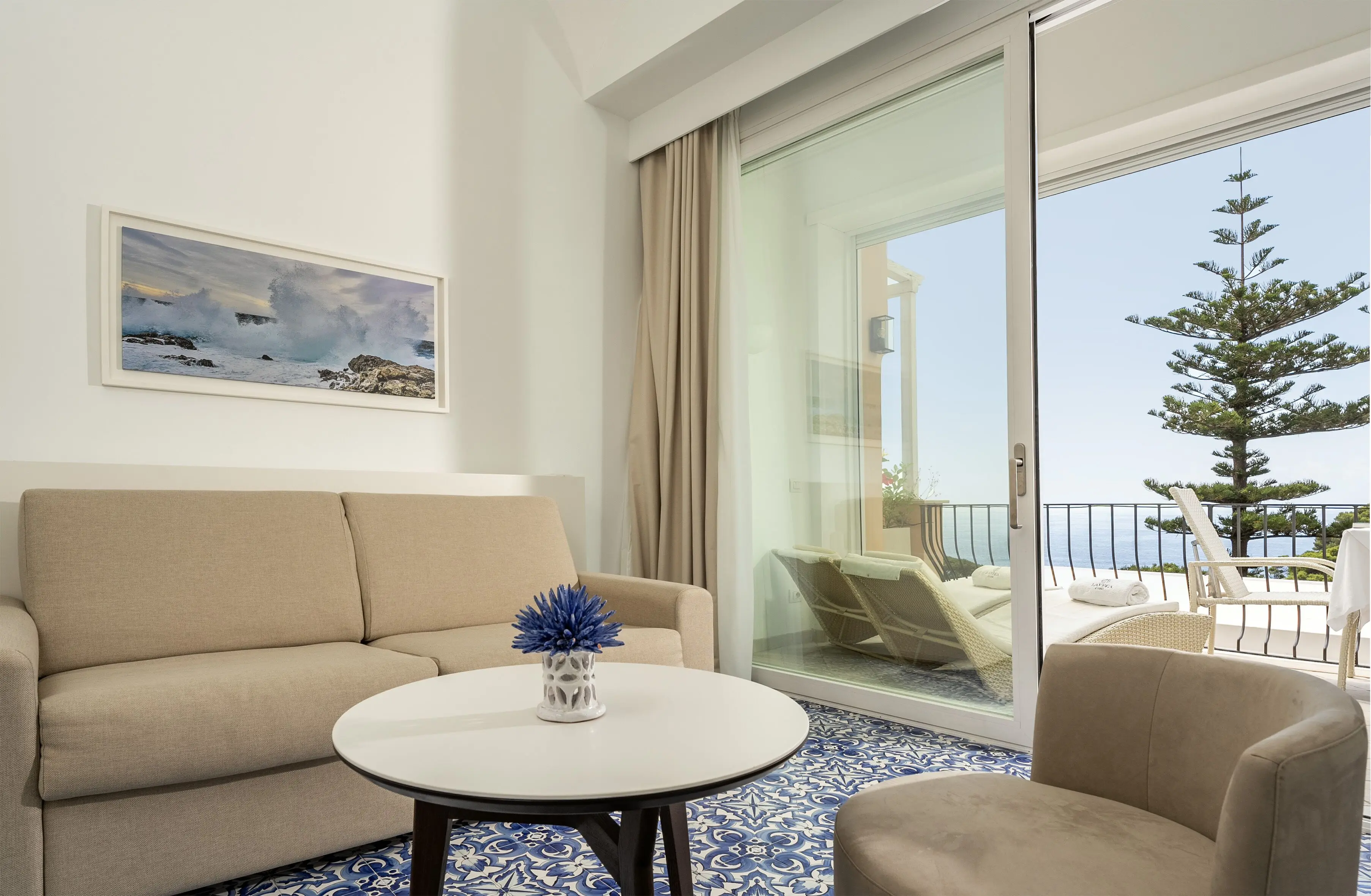 Junior Suite, 1 King Bed with Sofa bed, Terrace, Sea View (Modern Junior Suite terrace sea view) Junior Suite, 1 King Bed with Sofa bed, Terrace, Sea View (Modern Junior Suite terrace sea view)