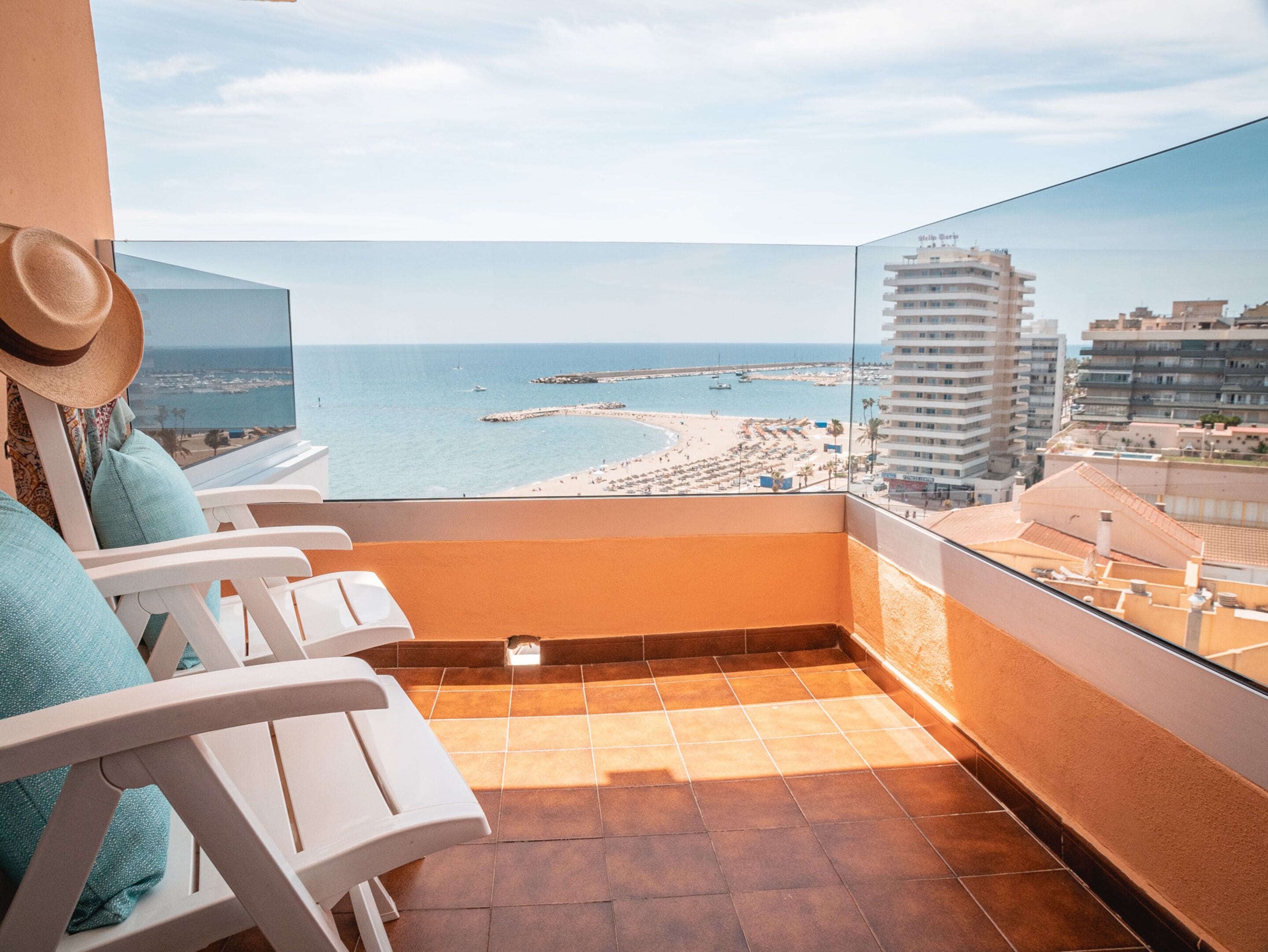 Double or Twin Room, Terrace, Sea View