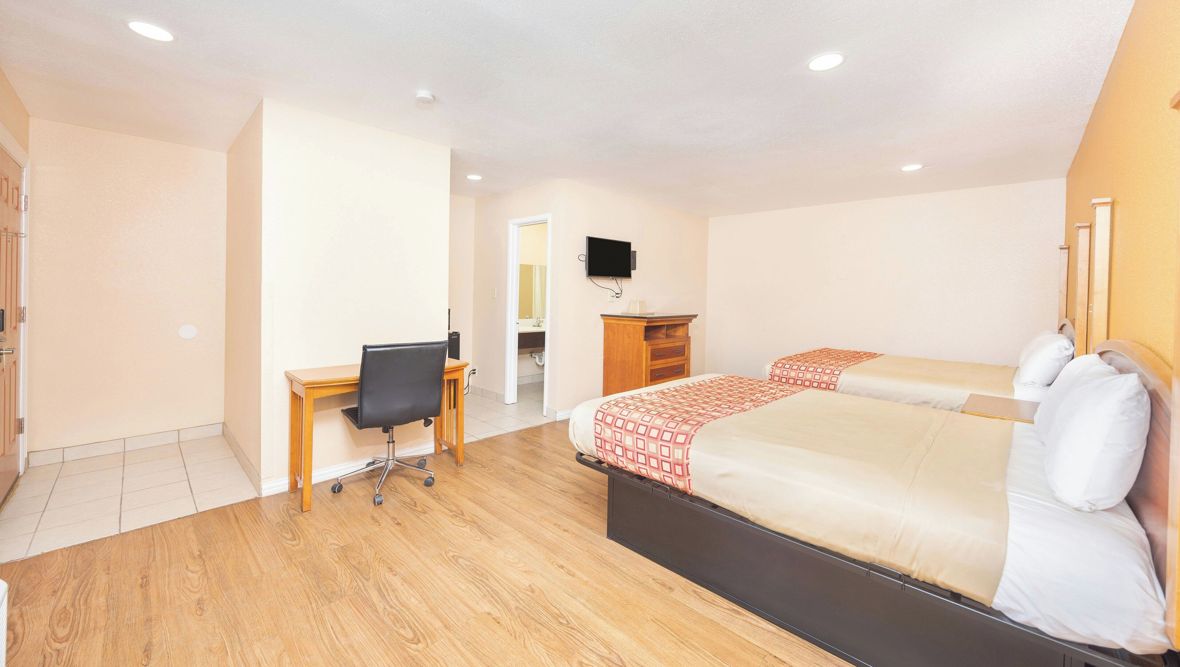 Standard Room, 2 Queen Beds, Non Smoking, Refrigerator & Microwave