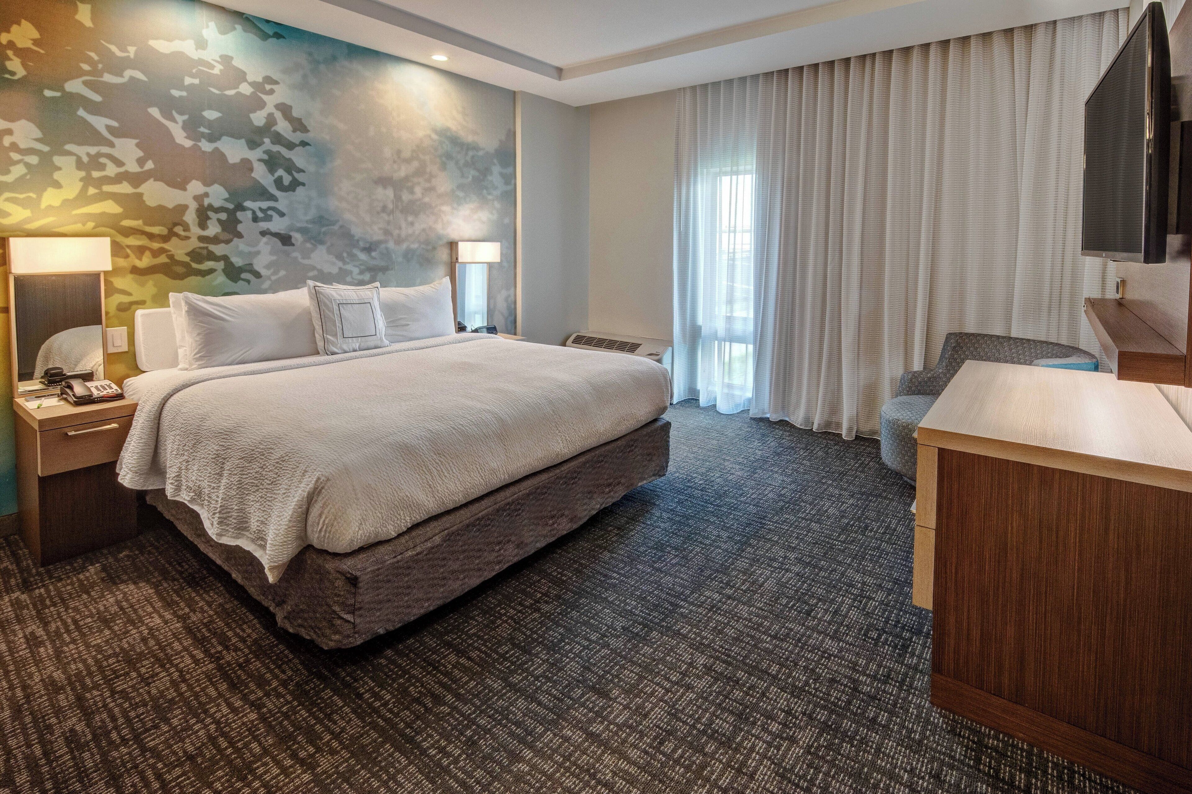 Suite, 1 King Bed with Sofa bed