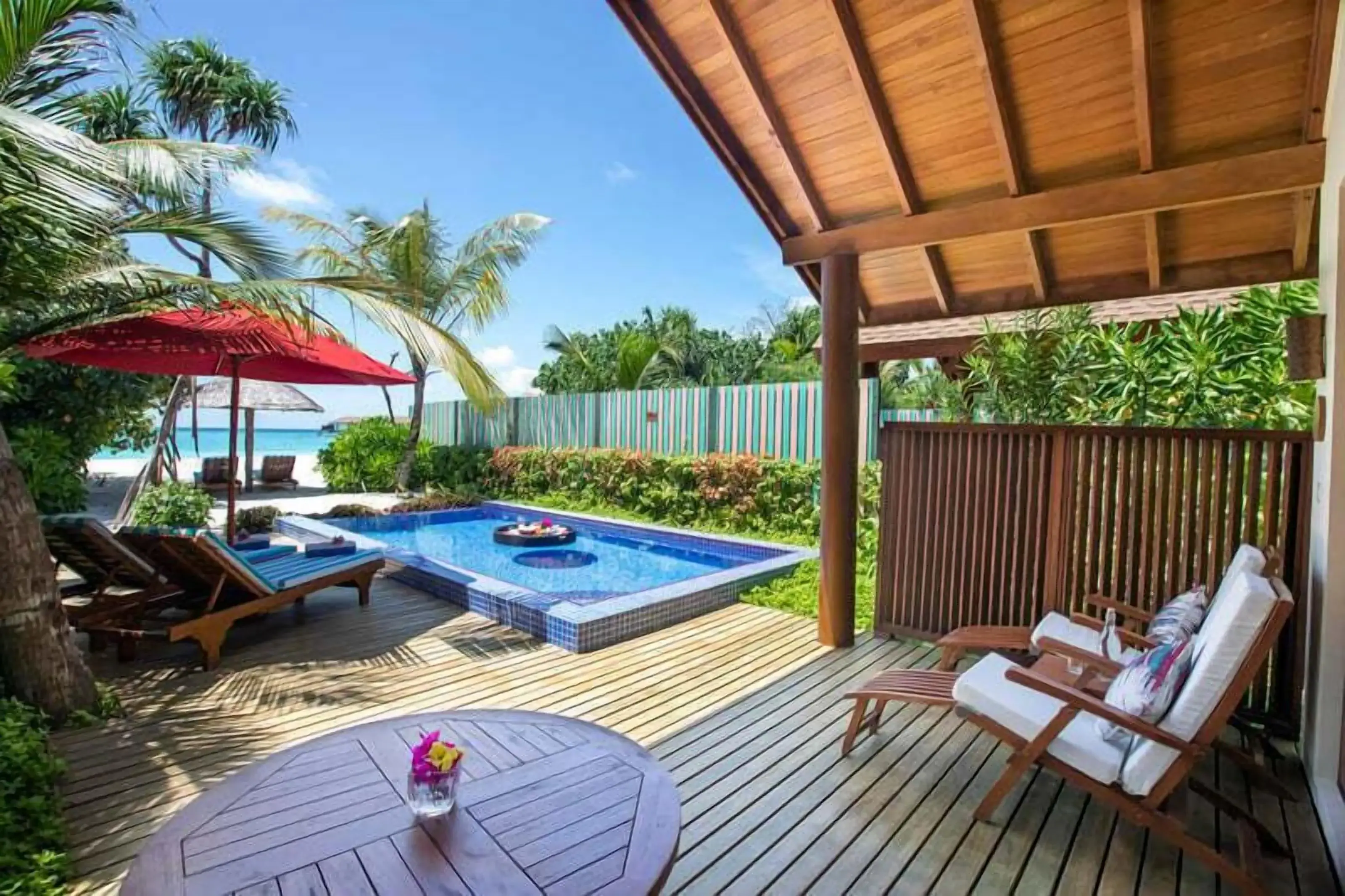 Deluxe Beach Pool Villa With One Floating Breakfast Deluxe Beach Pool Villa With One Floating Breakfast