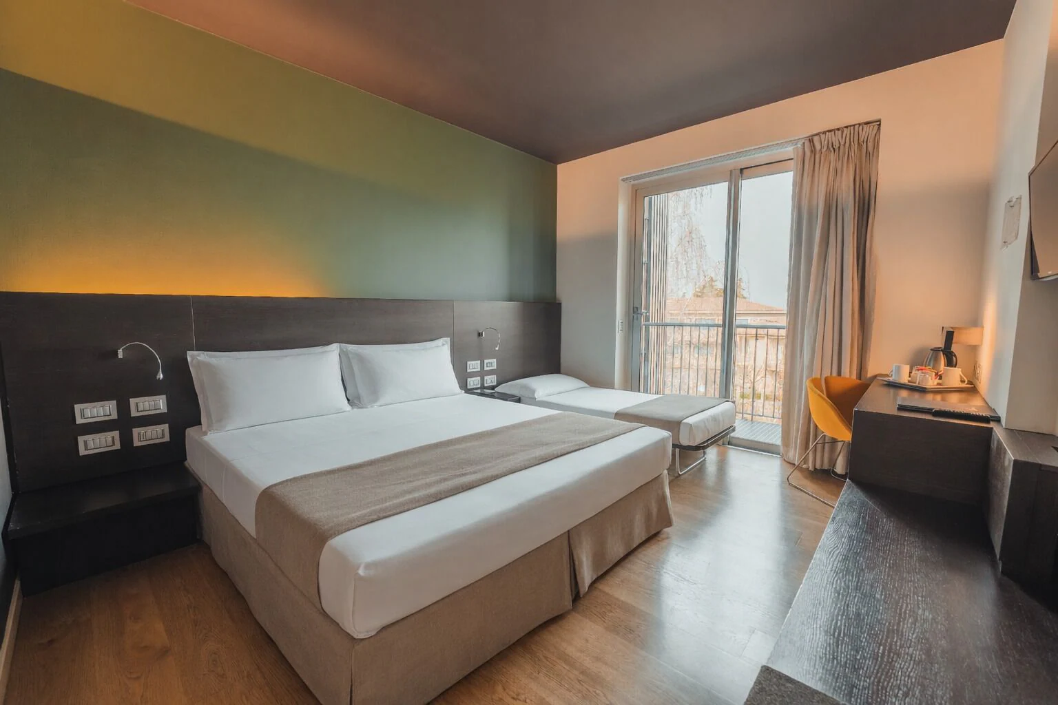 Superior Triple Room, Garden View