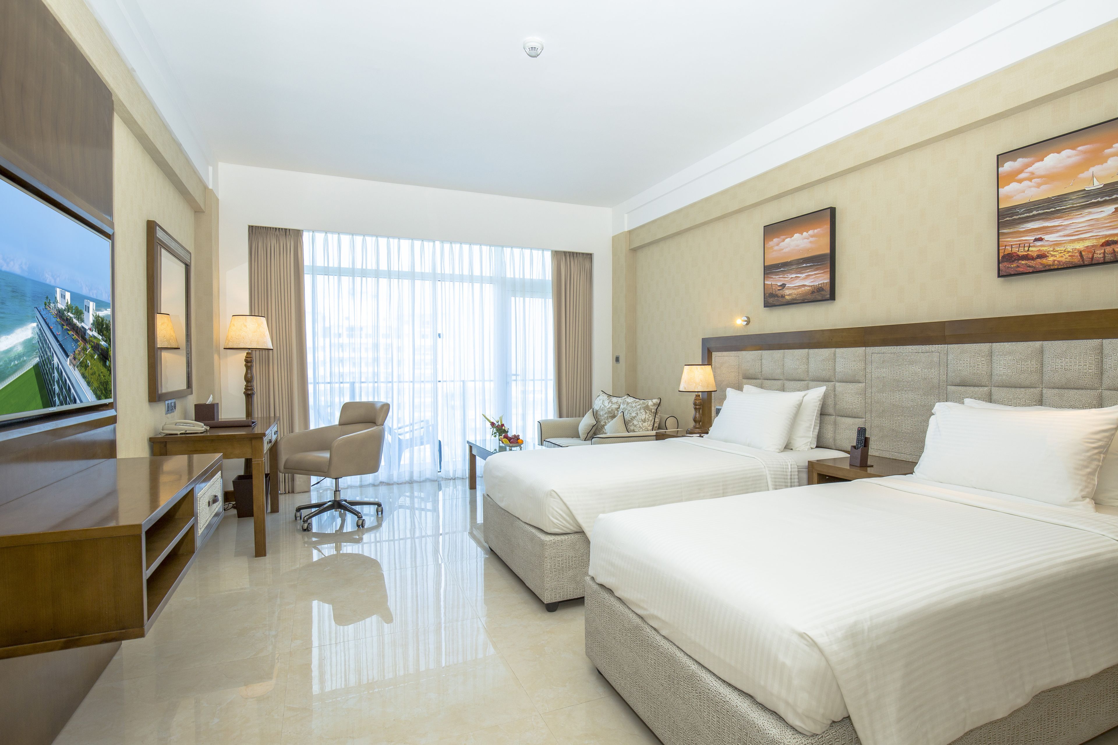 Premier Twin Room with Complimentary City Tour & Access to Beach Lounge