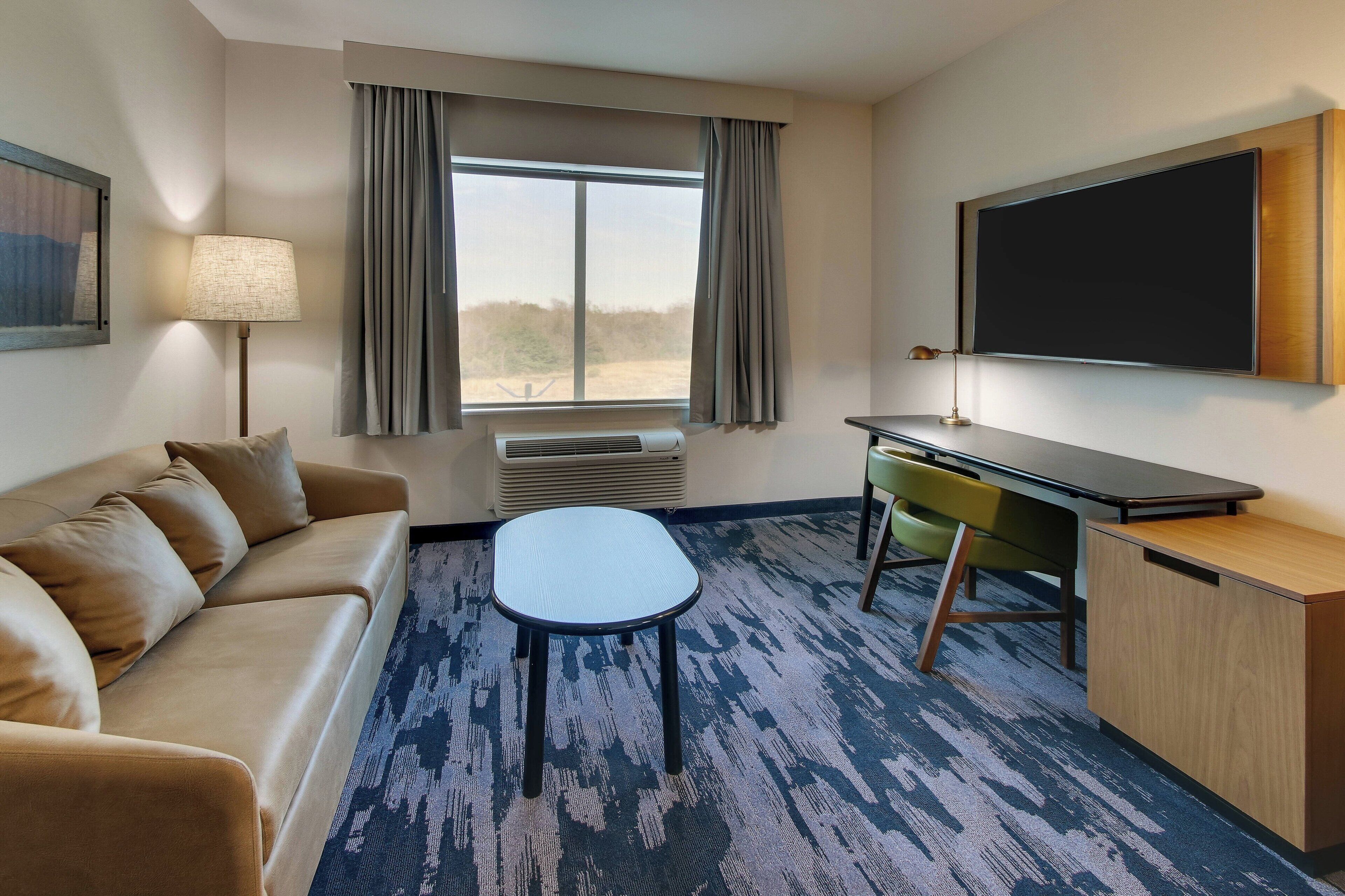 Suite, 1 King Bed with Sofa bed