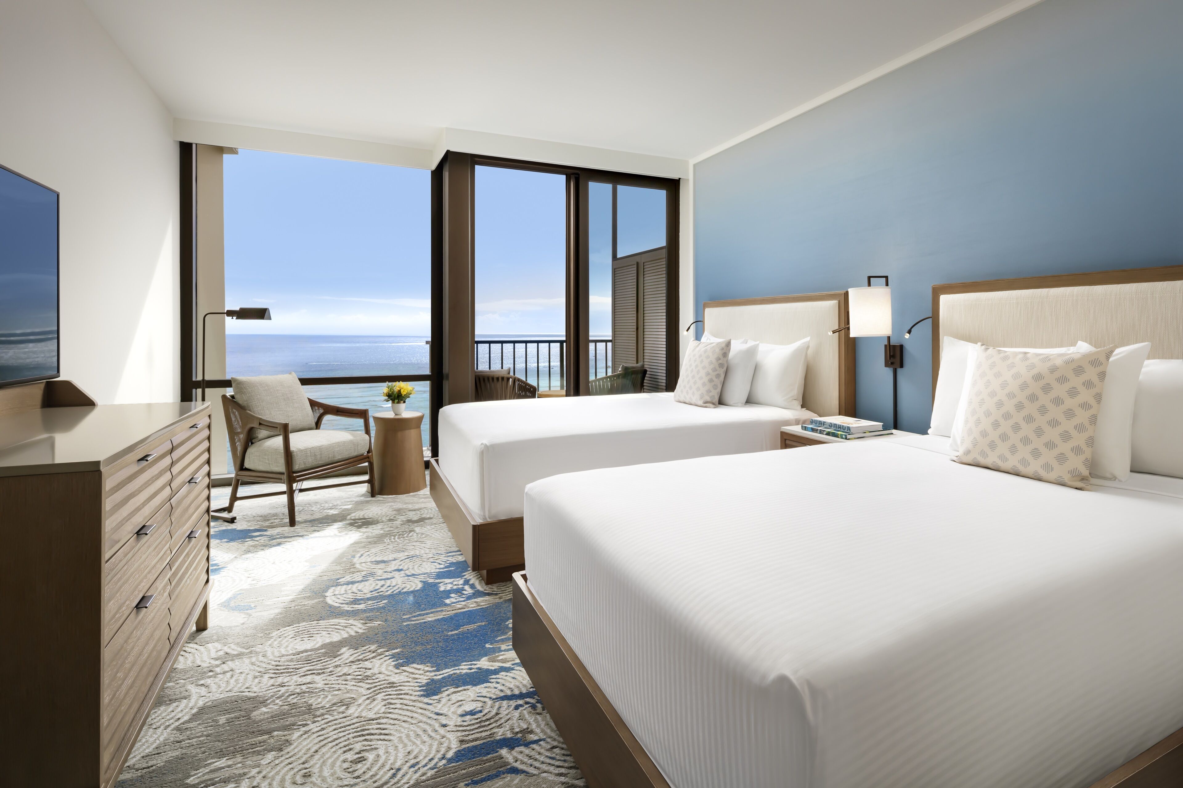 Room, 2 Twin Beds, Ocean View
