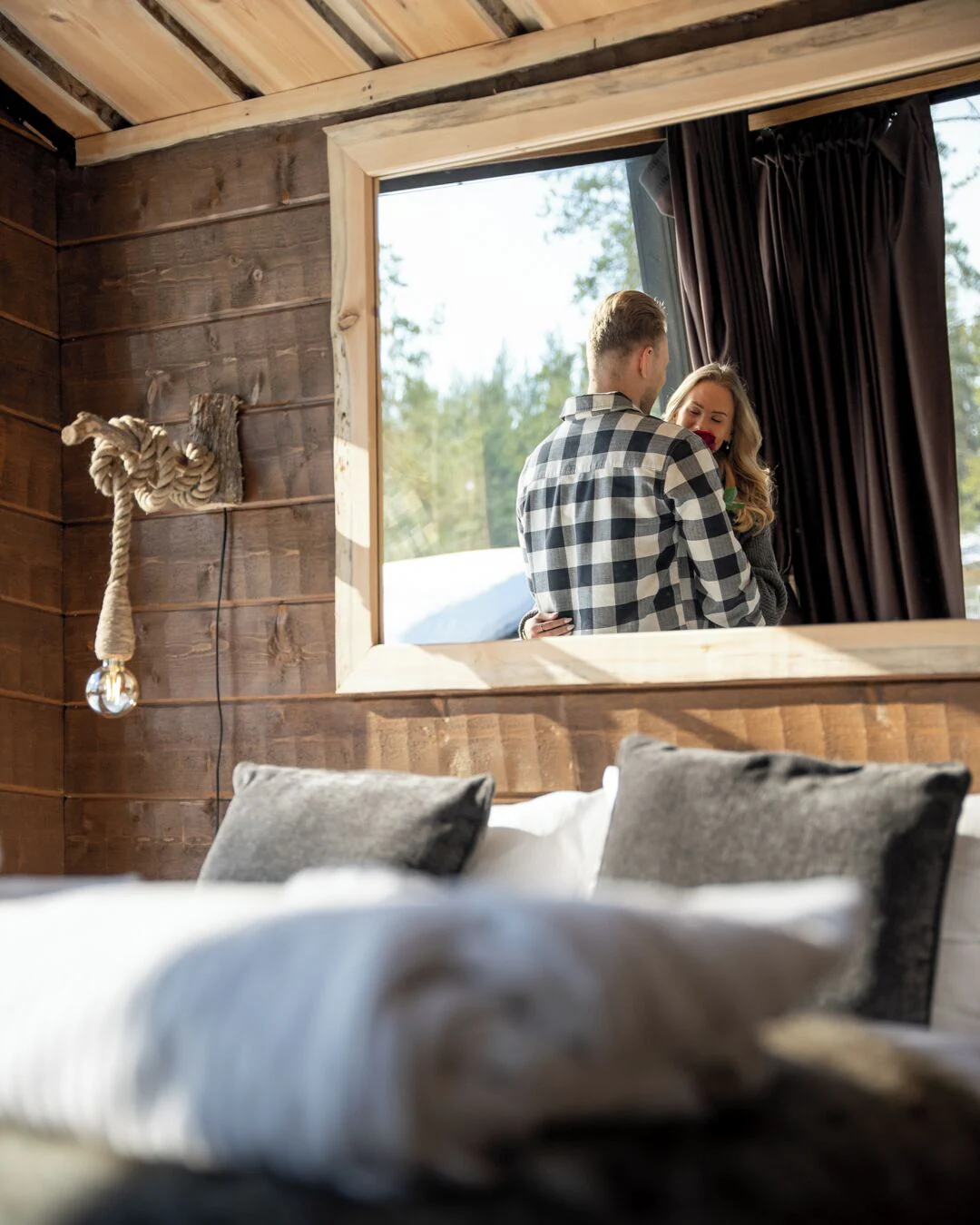 Panoramic Double Room, 1 King Bed, Sauna