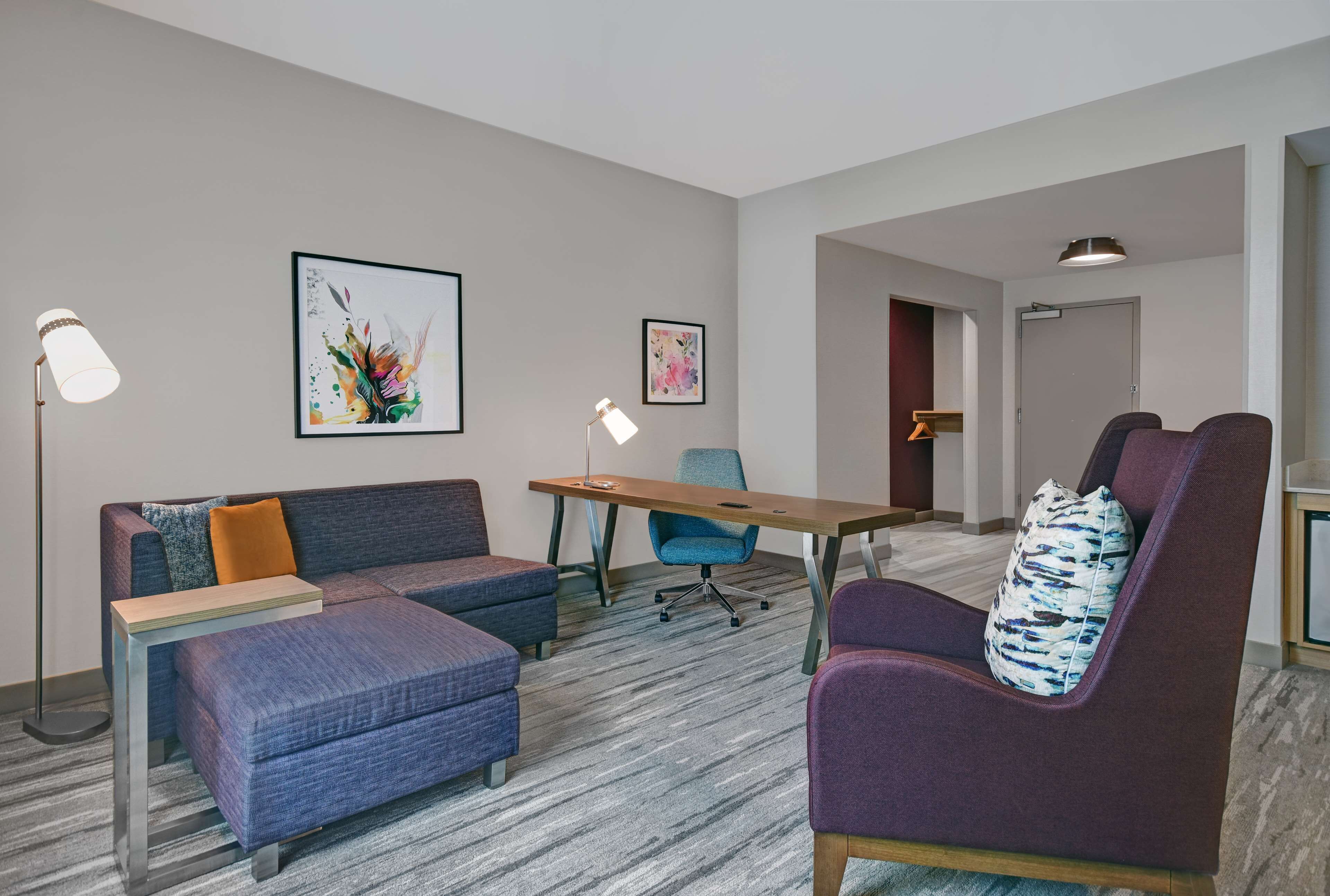 Suite, 1 King Bed, Accessible, Bathtub (Roll-In Shower)