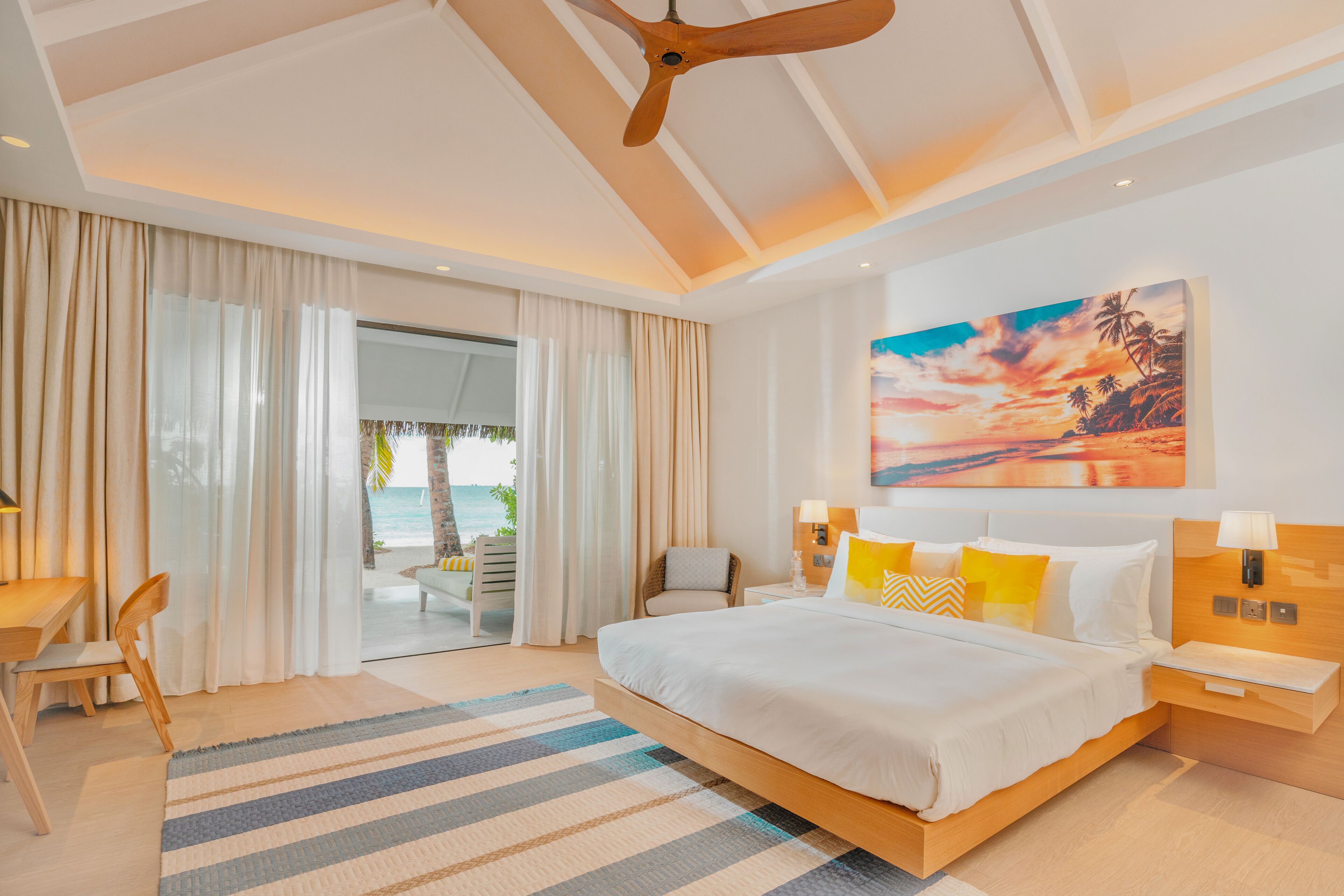 Sunset Family Beach Villa with Jacuzzi