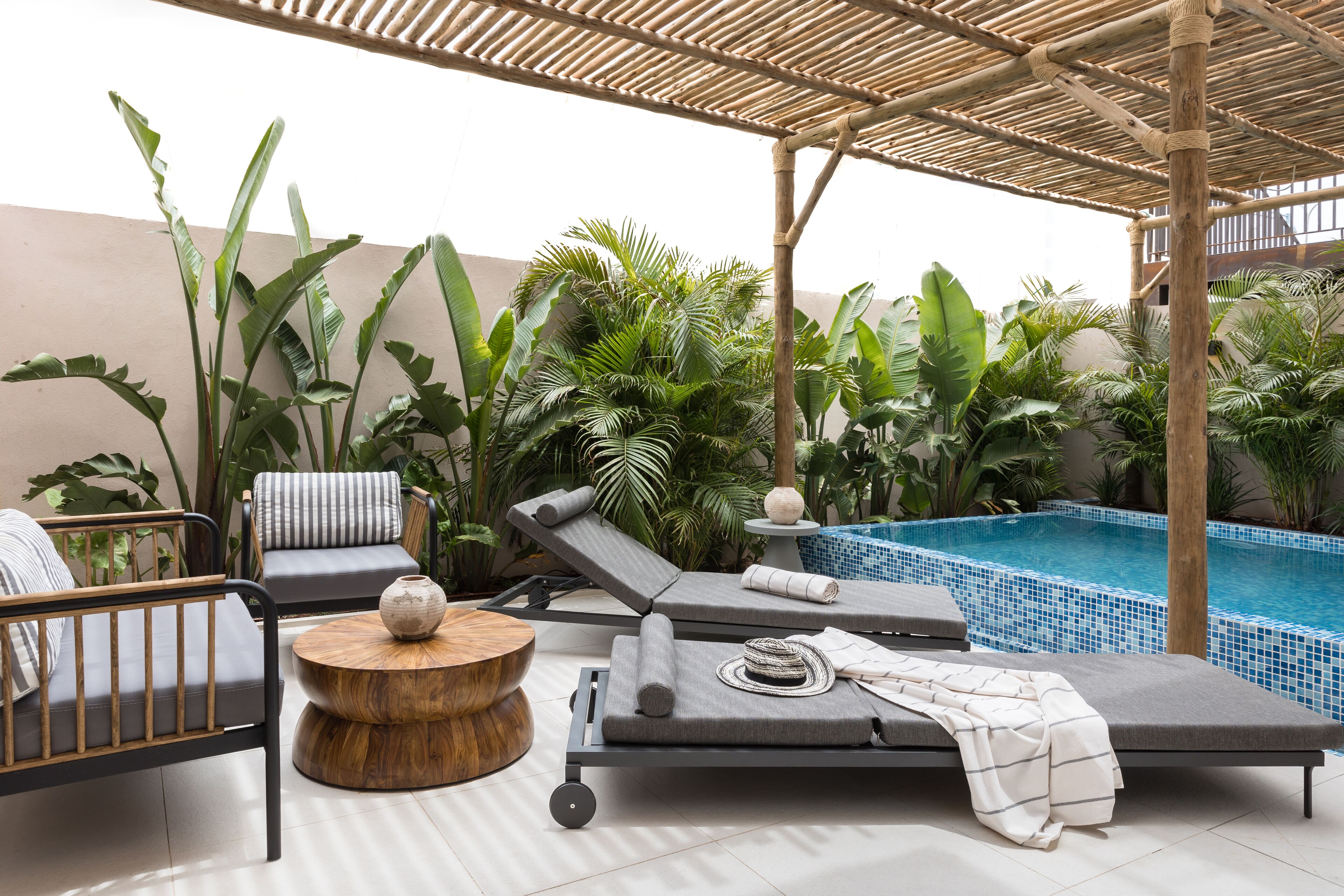 Double Room, Private Pool, Garden Area