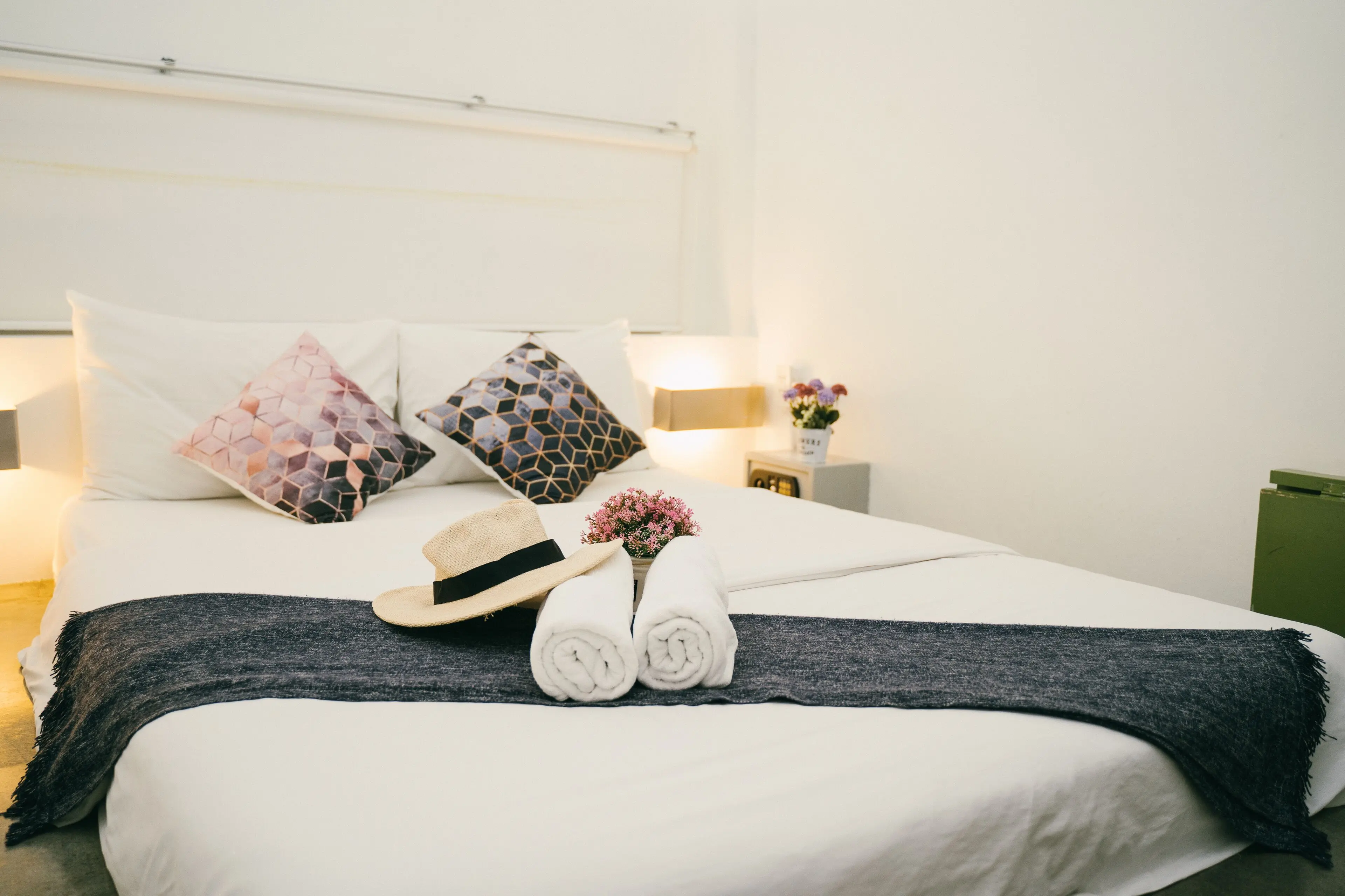 Private double bed Private double bed