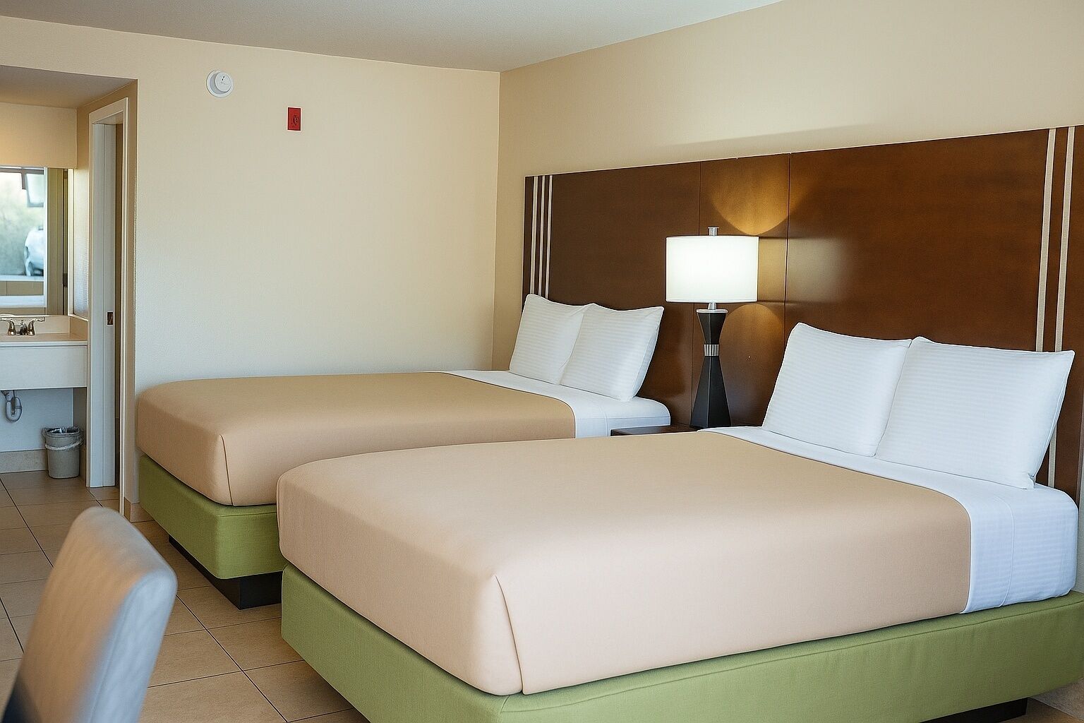 Standard Room, 2 Double Beds, Non Smoking