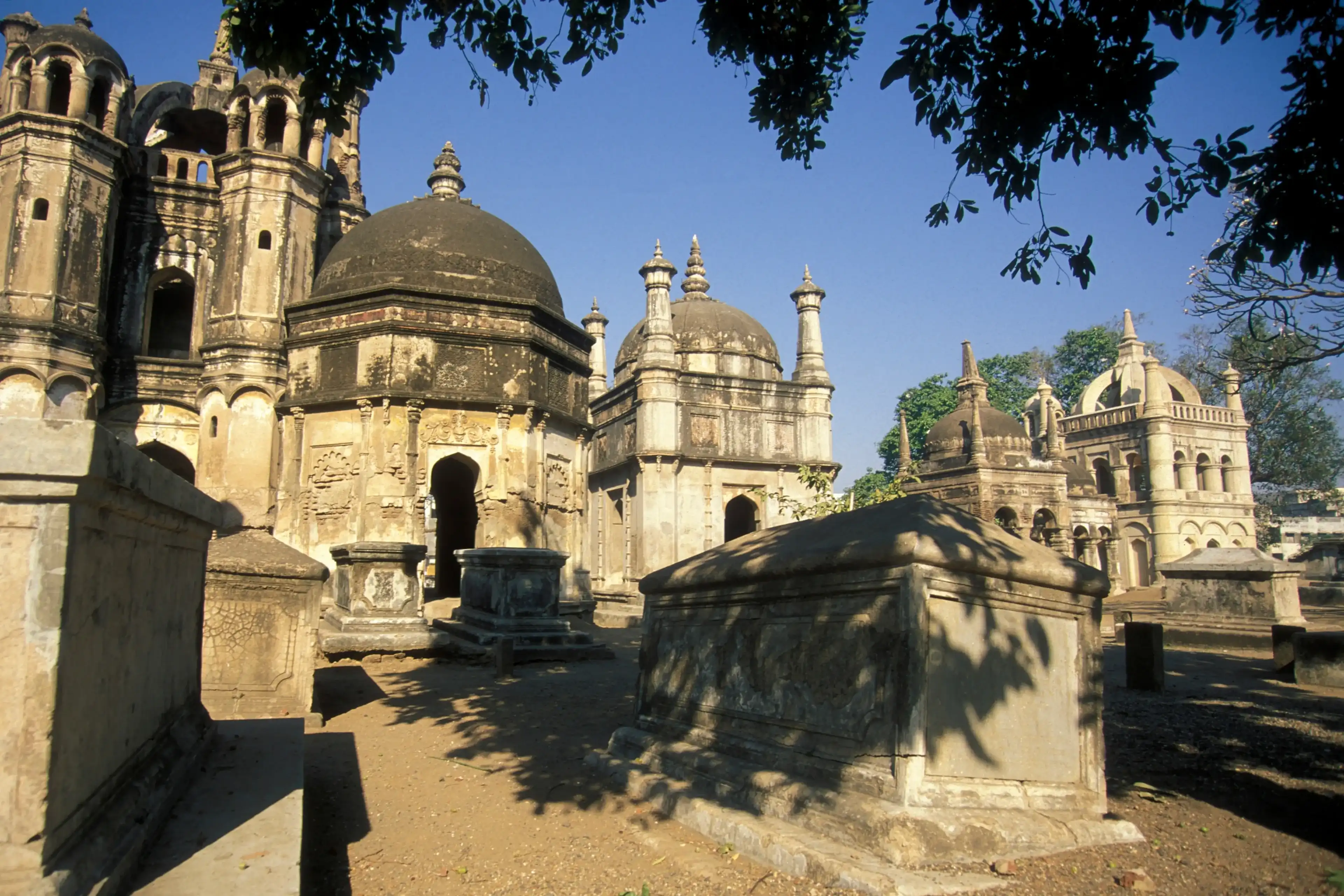 the Duch Cemetery in the city of Surat in the Province Gujarat in India. India, Gujarat, April, 1998 the Duch Cemetery in the city of Surat in the Province Gujarat in India. India, Gujarat, April, 1998