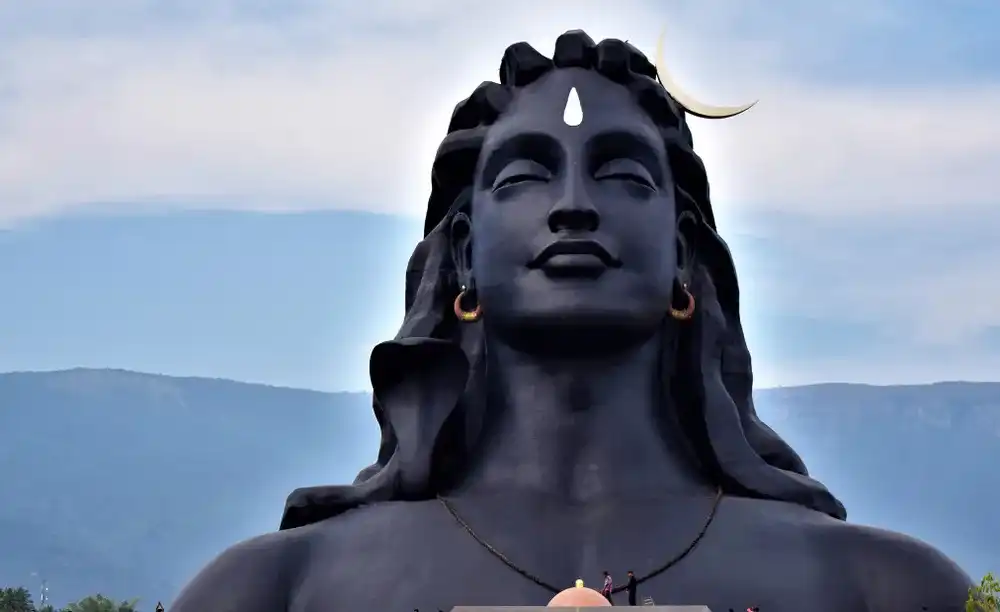 shiva statue Coimbatore Tamil Nadu India