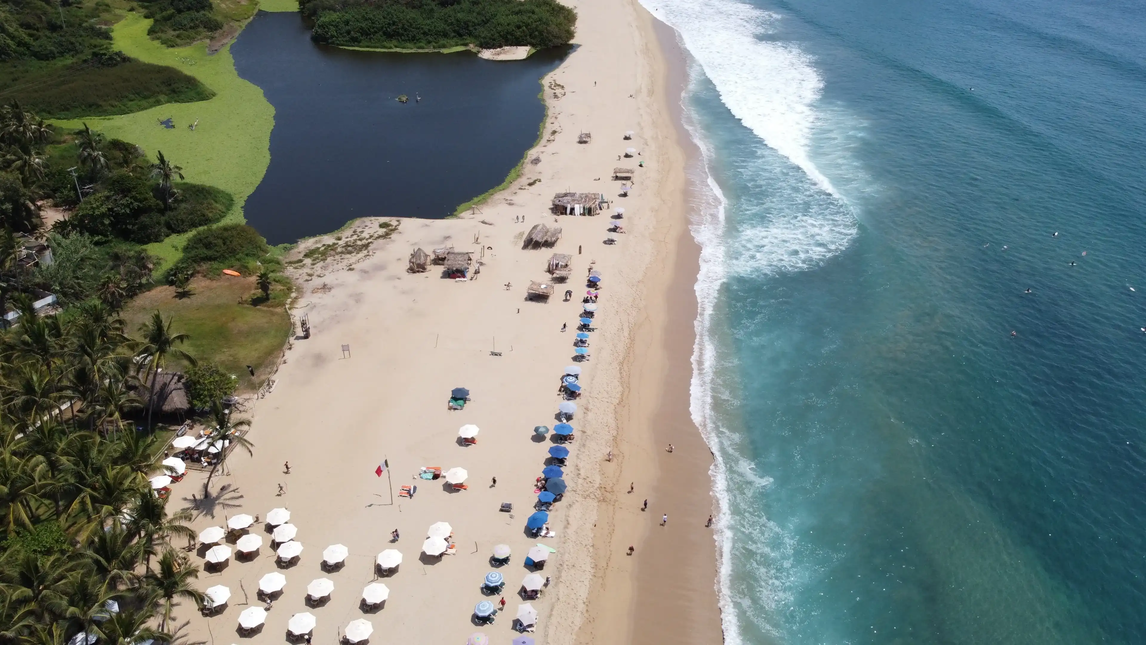 PHOTOGRAPHY WITH DRONE ON THE BEACH OF RINCON DE GUAYABITOS NAYARIT MEXICO PHOTOGRAPHY WITH DRONE ON THE BEACH OF RINCON DE GUAYABITOS NAYARIT MEXICO
