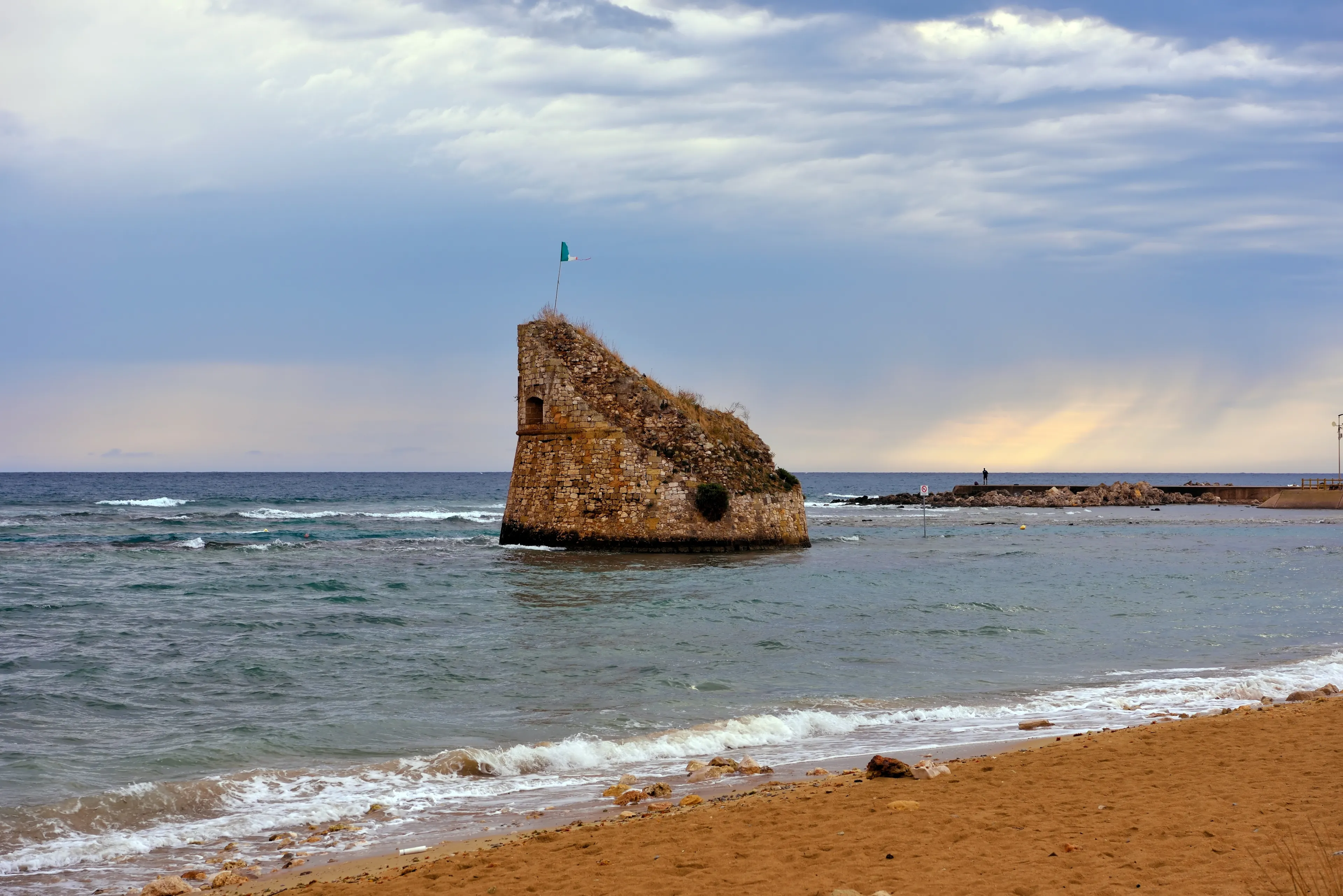Pali tower Salve Marina Puglia Italy