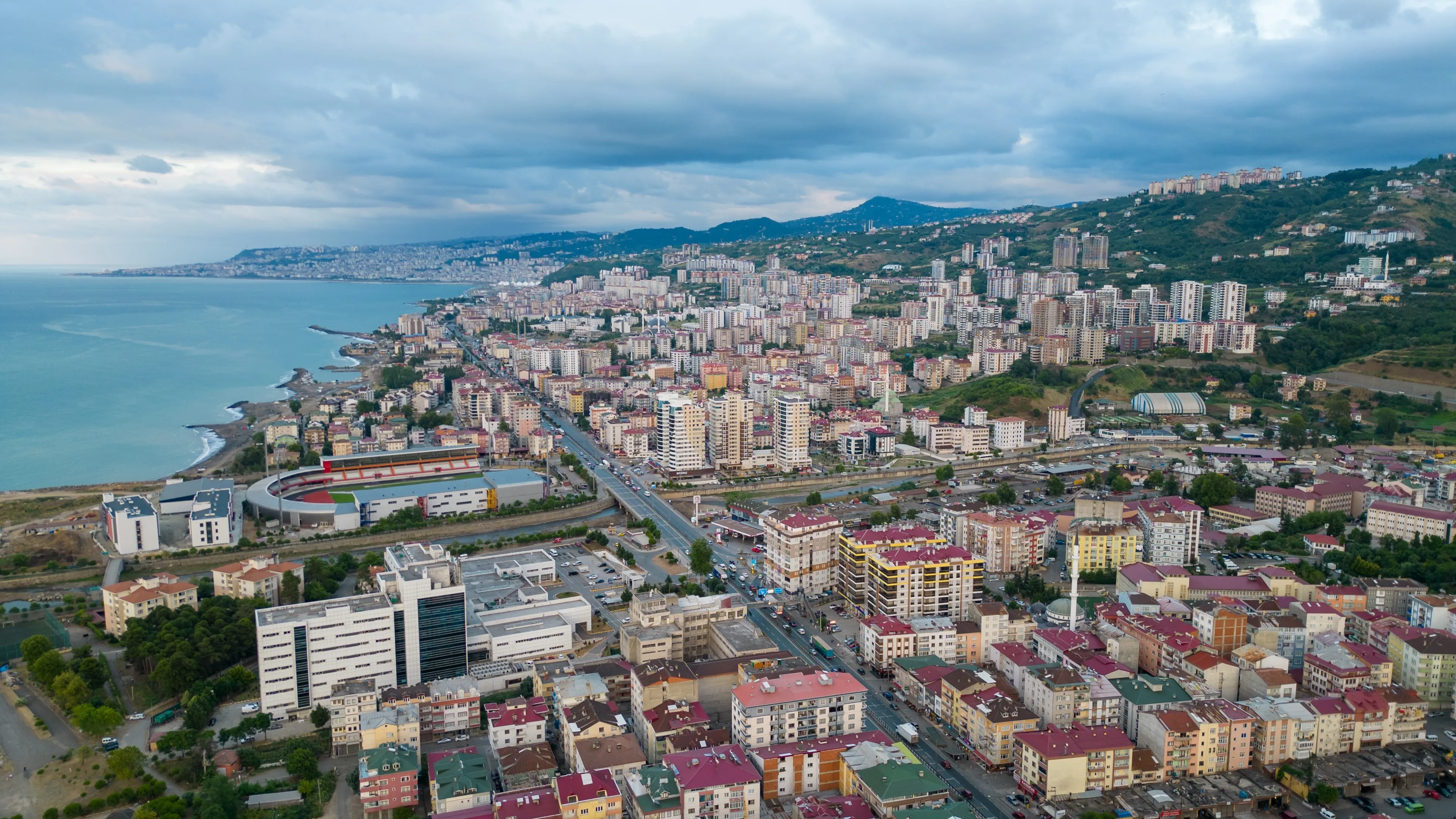 Trabzon Akcaabat. Hackalibaba state hospital. Akcaabat yaylacik location