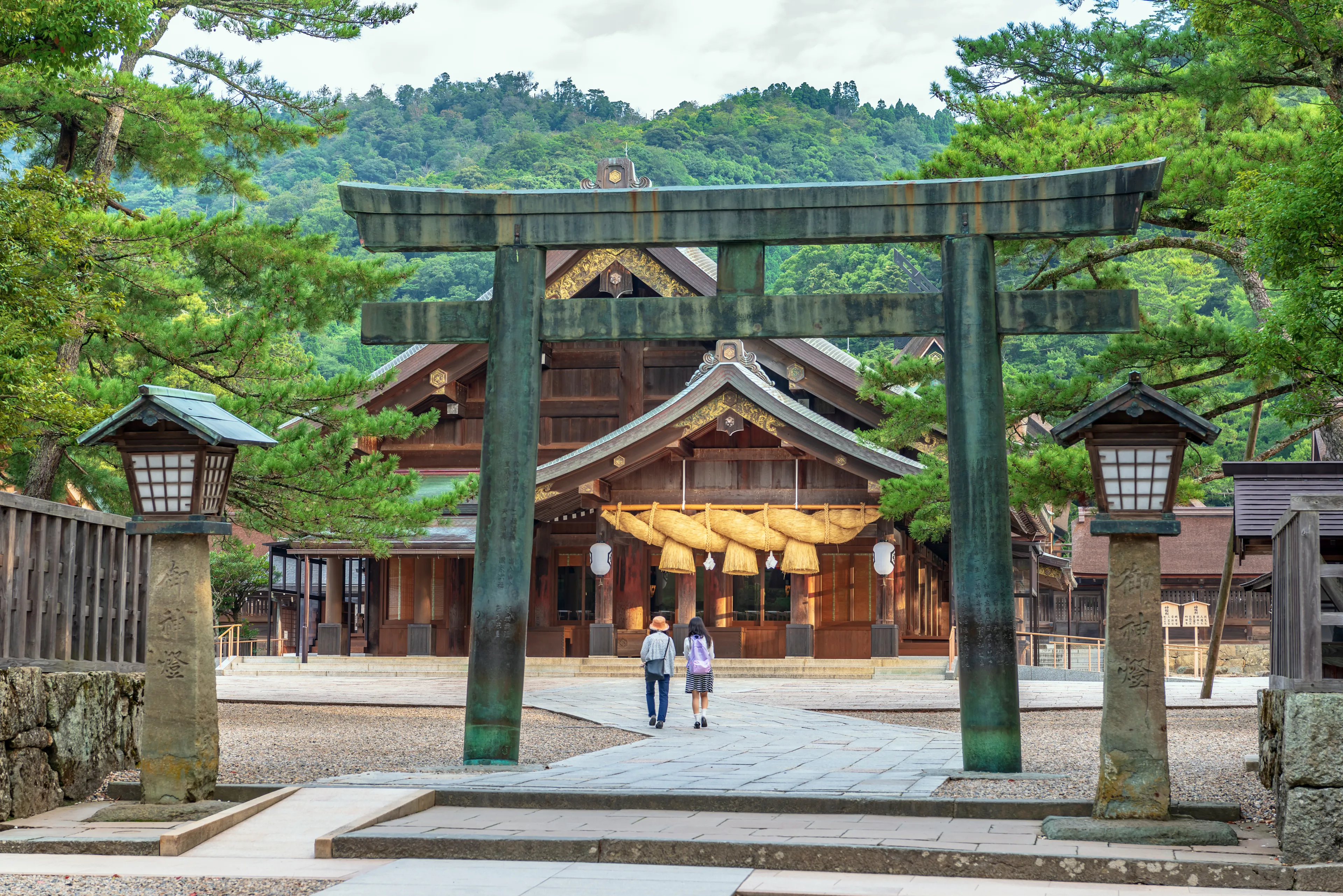 Kanenotorii Gate of the Izumo Taisha Shrine in Izumo city, Japan