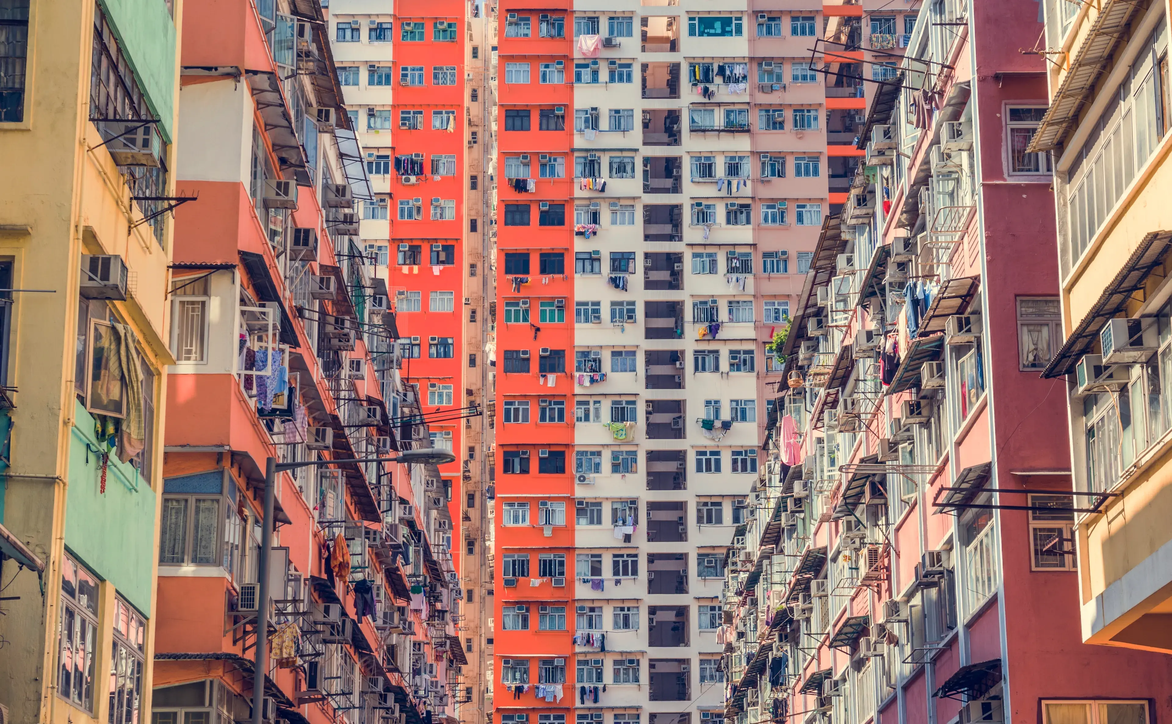 Overcrowded downtown building abandon apartment Overcrowded downtown building abandon apartment