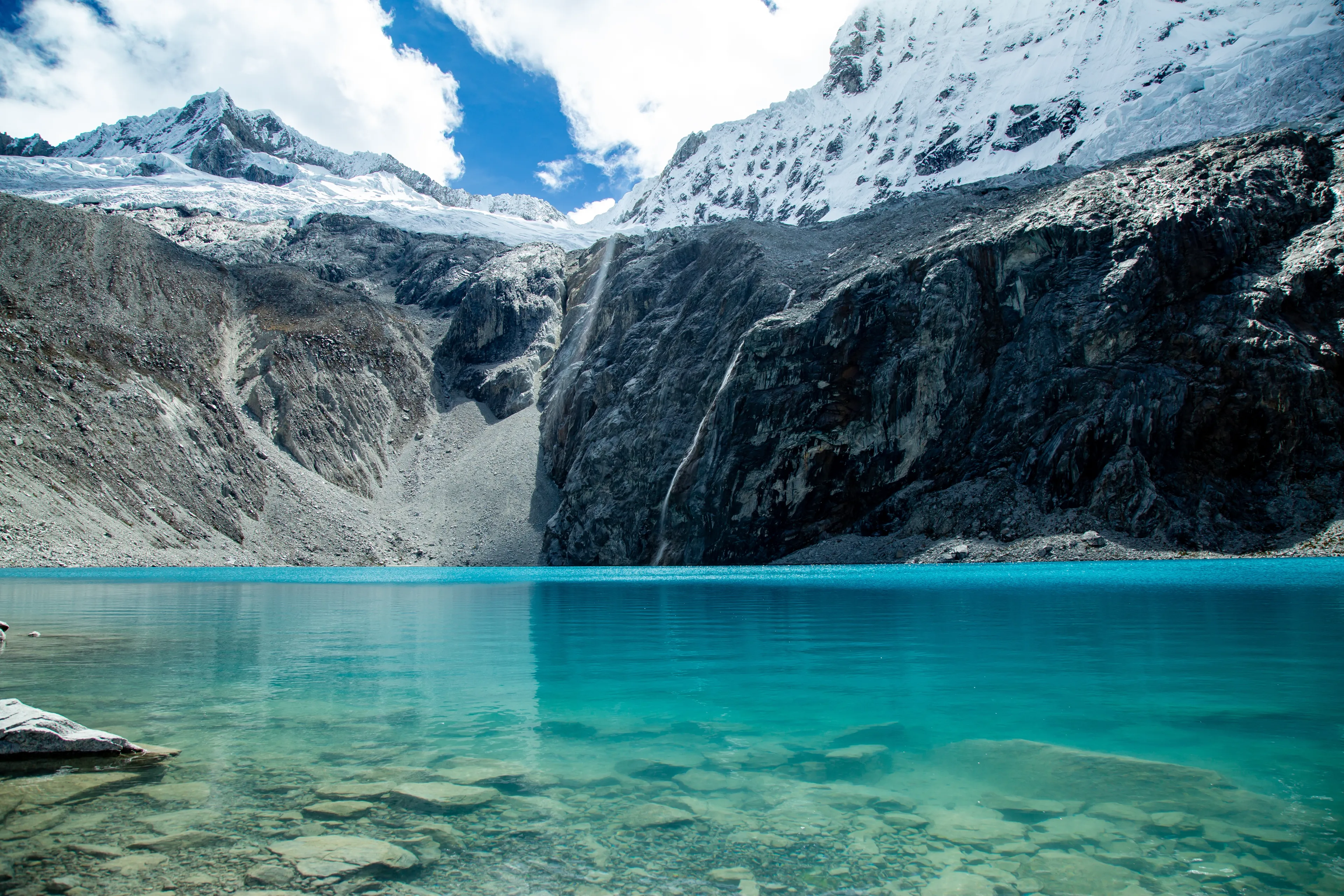 Lagoon 69 in The Huascaran National Park in Huaraz 