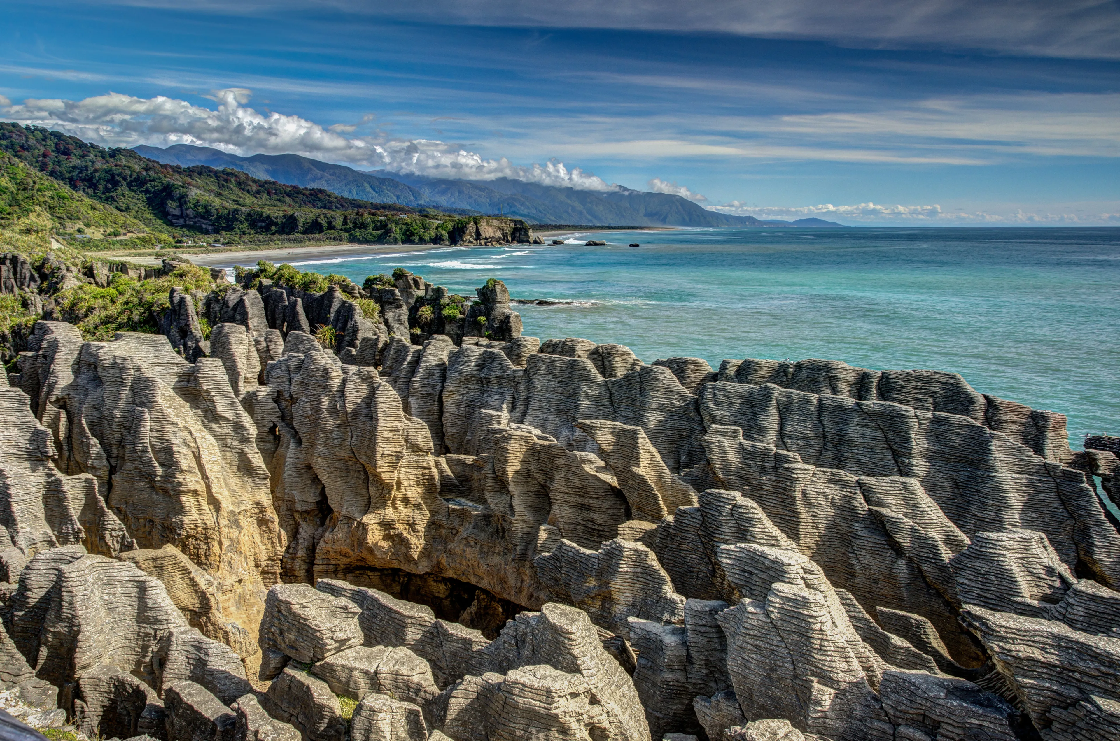 Pancake Rocks, Punakaiki, West Coast, New Zealand