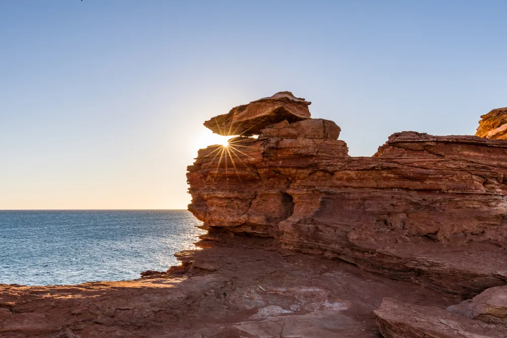 Gantheaume Point at sunset, Broome, Kimberley, Western Australia, Australia