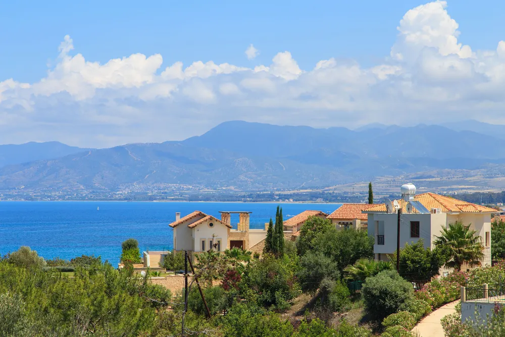 Polis city panorama, Cyprus