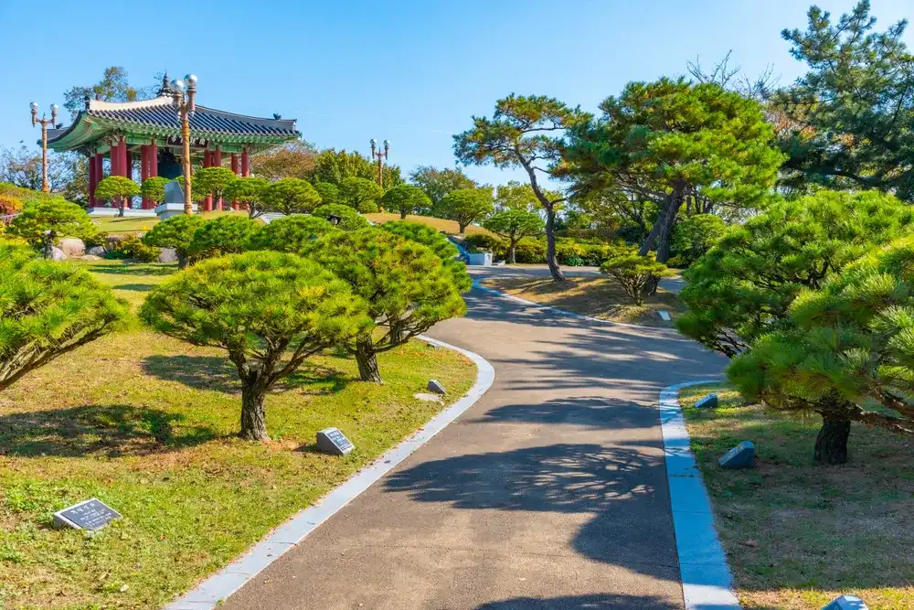 Mokposisa pavilion in Mokpo, Republic of Korea Mokposisa pavilion in Mokpo, Republic of Korea