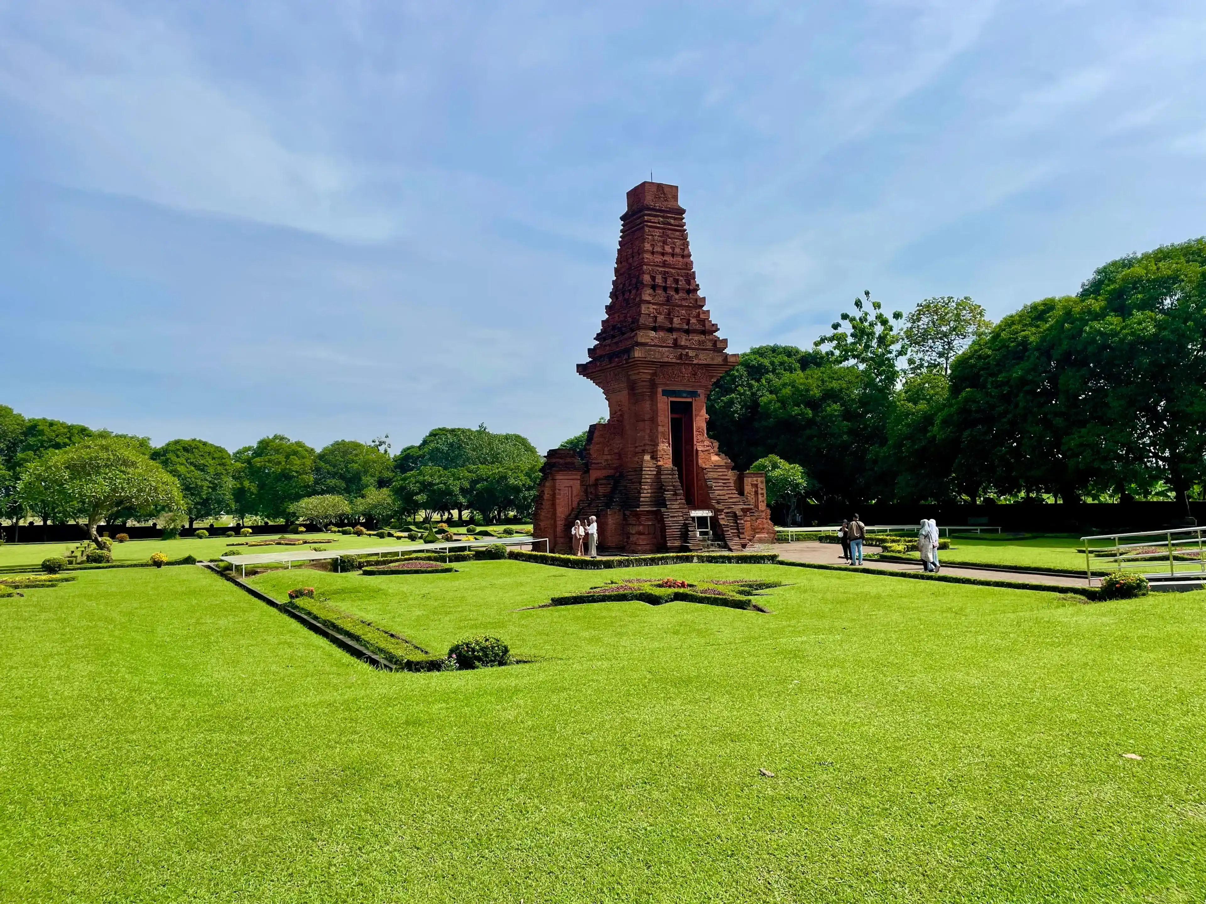 Mojokerto, Indonesia, December 25 - 2024 : Bajang Ratu temple at Trowulan, Mojokerto - Indonesia. One of the remnants of the Majapahit kingdom that is still preserved Mojokerto, Indonesia, December 25 - 2024 : Bajang Ratu temple at Trowulan, Mojokerto - Indonesia. One of the remnants of the Majapahit kingdom that is still preserved