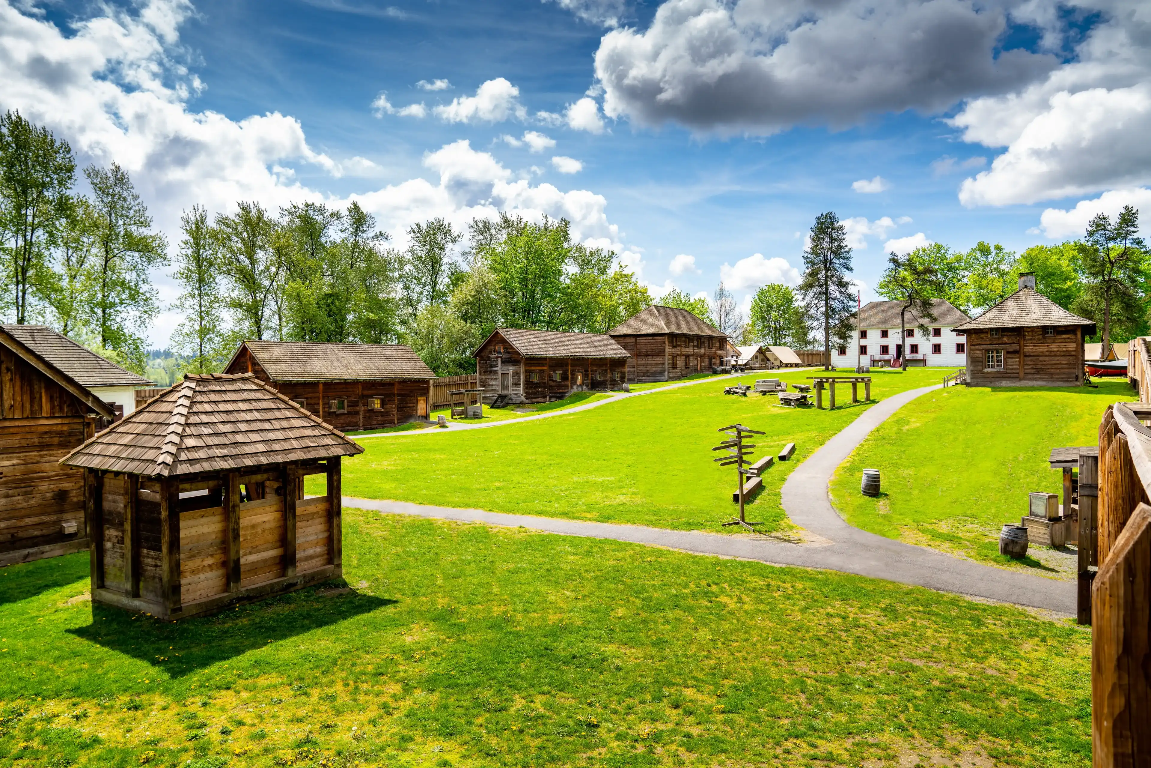 Fort Langley, British Columbia, Canada. Fort Langley, British Columbia, Canada.